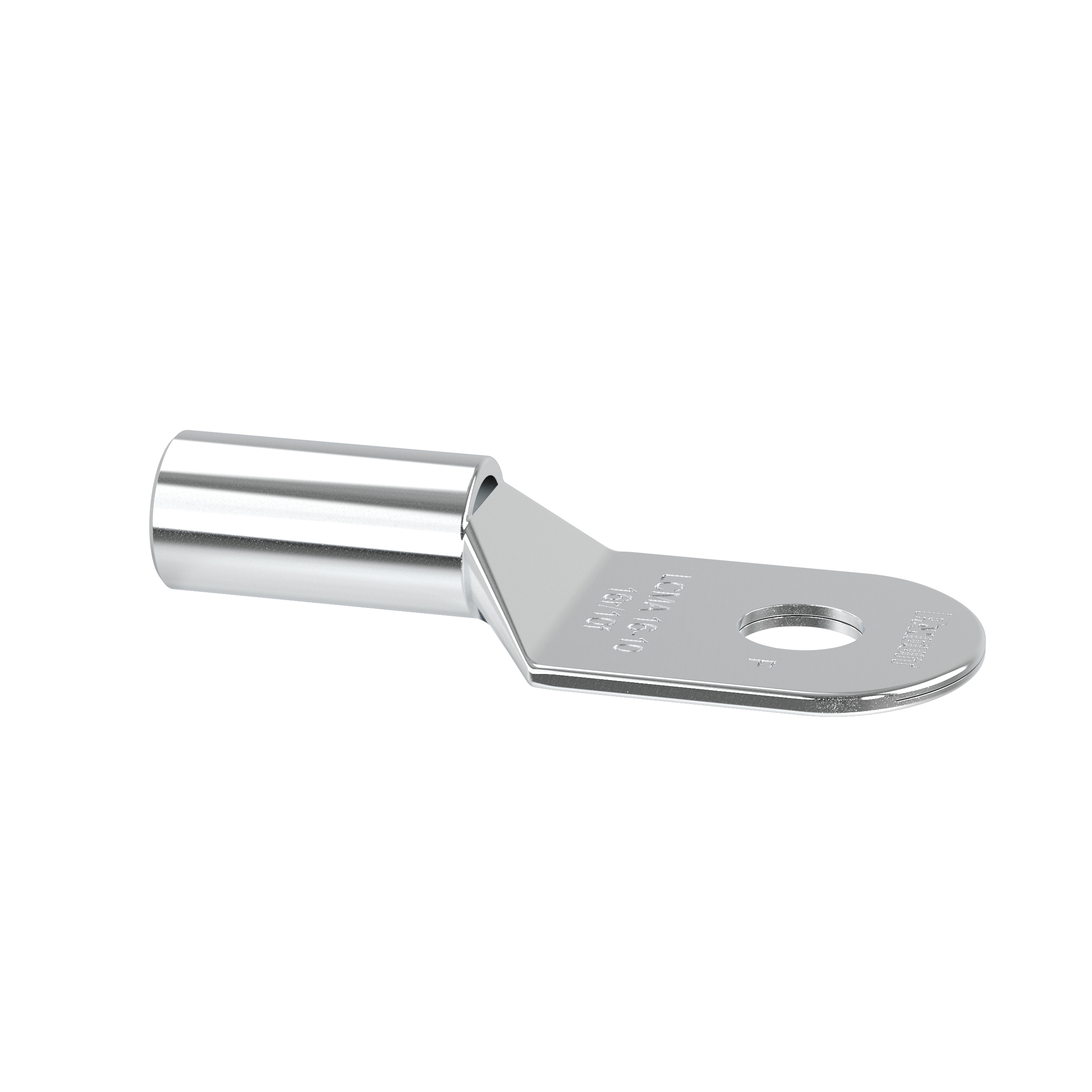 Bağlantı Muhafazası, Metrik, 16mm, Kalay Kaplı Bakır, Düz, Tek 10mm Somun, Ambalaj 100