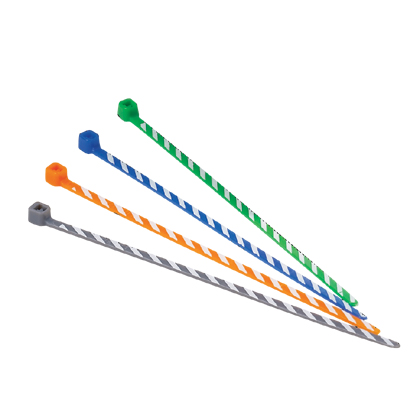 PLT;99X2,5mm;PA 6.6;Rayé PLT1M-L6-10