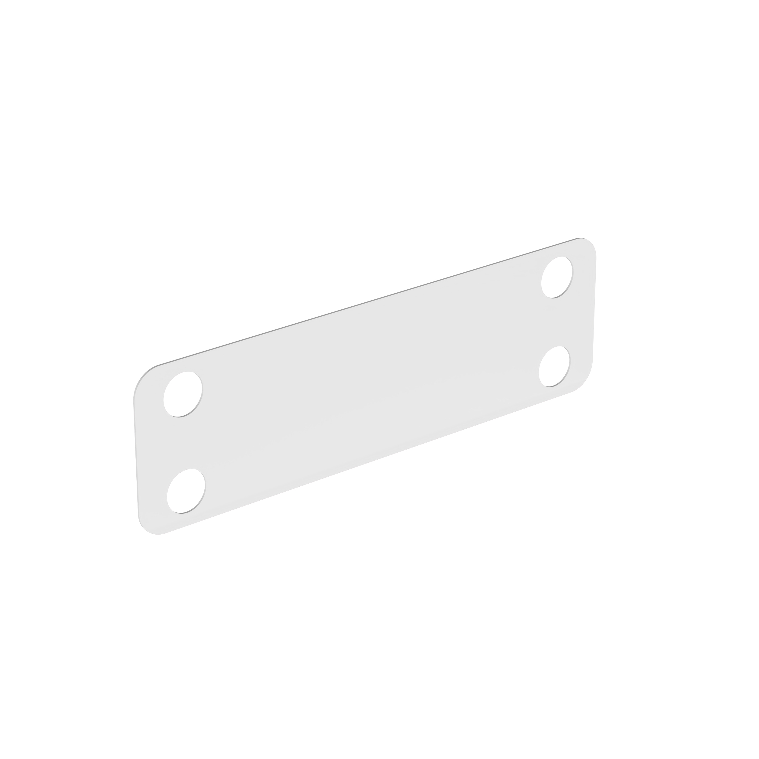Etiket Plakası, Beyaz, PA 6.6, Kablo Bağı, 88.9x19mm, 100'lü Paket