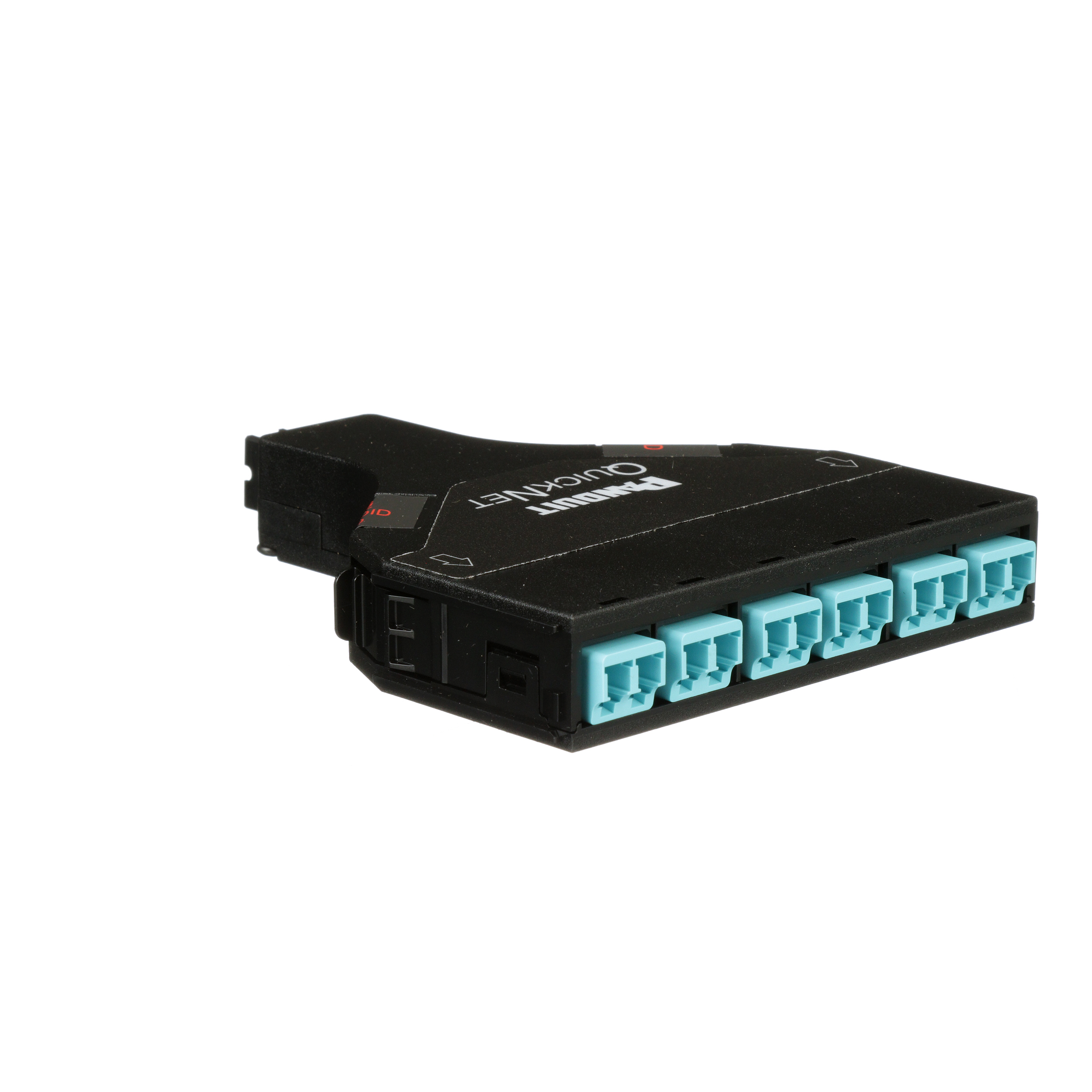 QuickNet™ SFQ MPO-LC Kaset, OM4+, 12 Fiber, Yöntem A