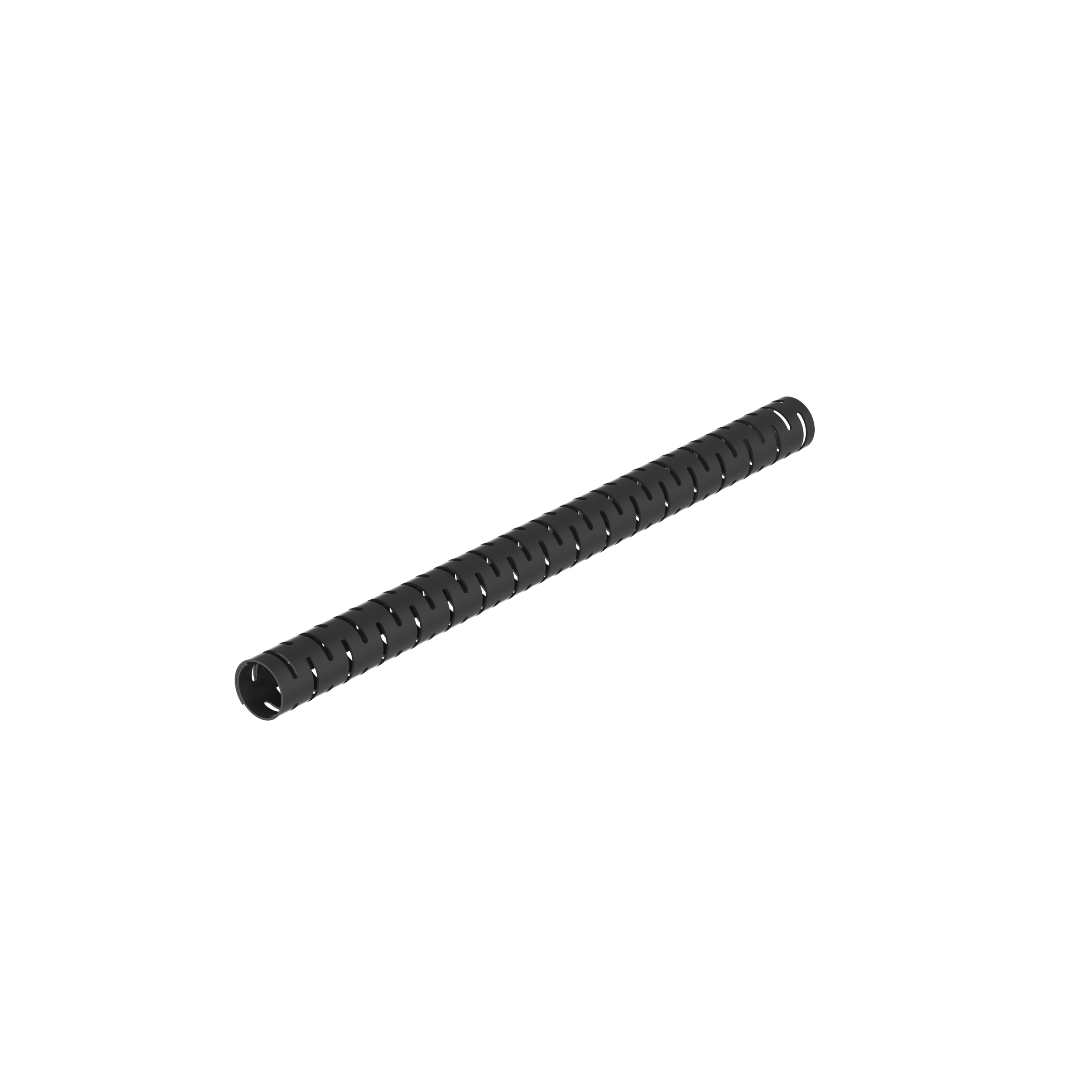 Split Harness Wrap, Black, PE, 19.1mm Nom Dia., 30.5m,PK1