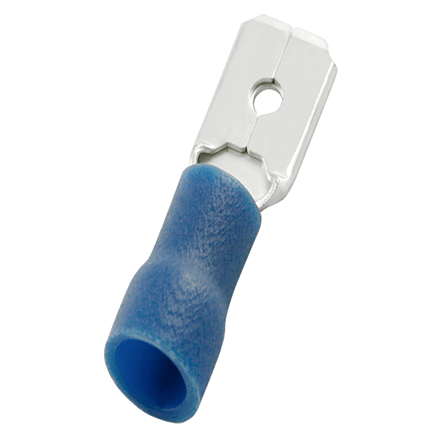 StrongHold™ Erkek Kesici Terminal, vinil yalıtımlı, 16 - 14 AWG, .187 x .032 taban boyutu