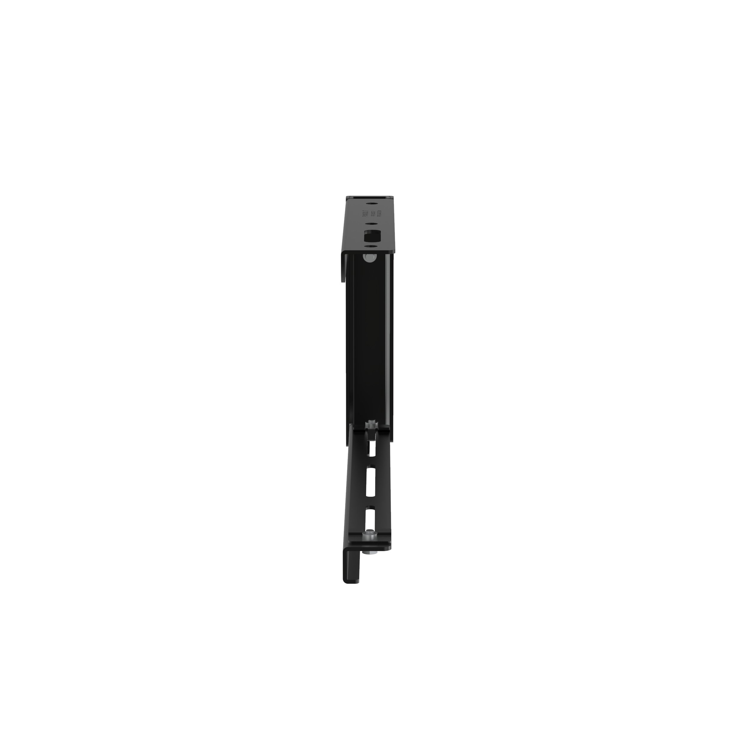 Kabin braketi, 12x4 Sistemini desteklemek için kullanılır, siyah.