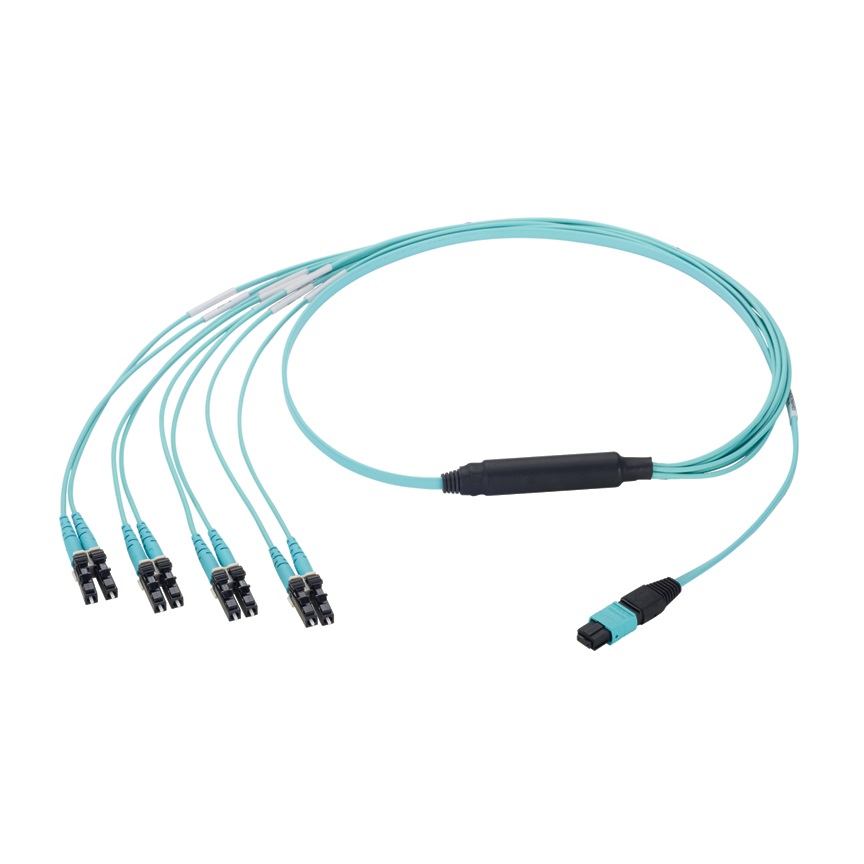 QuickNet™ PanMPO™ Female to LC Duplex Cable Harness
