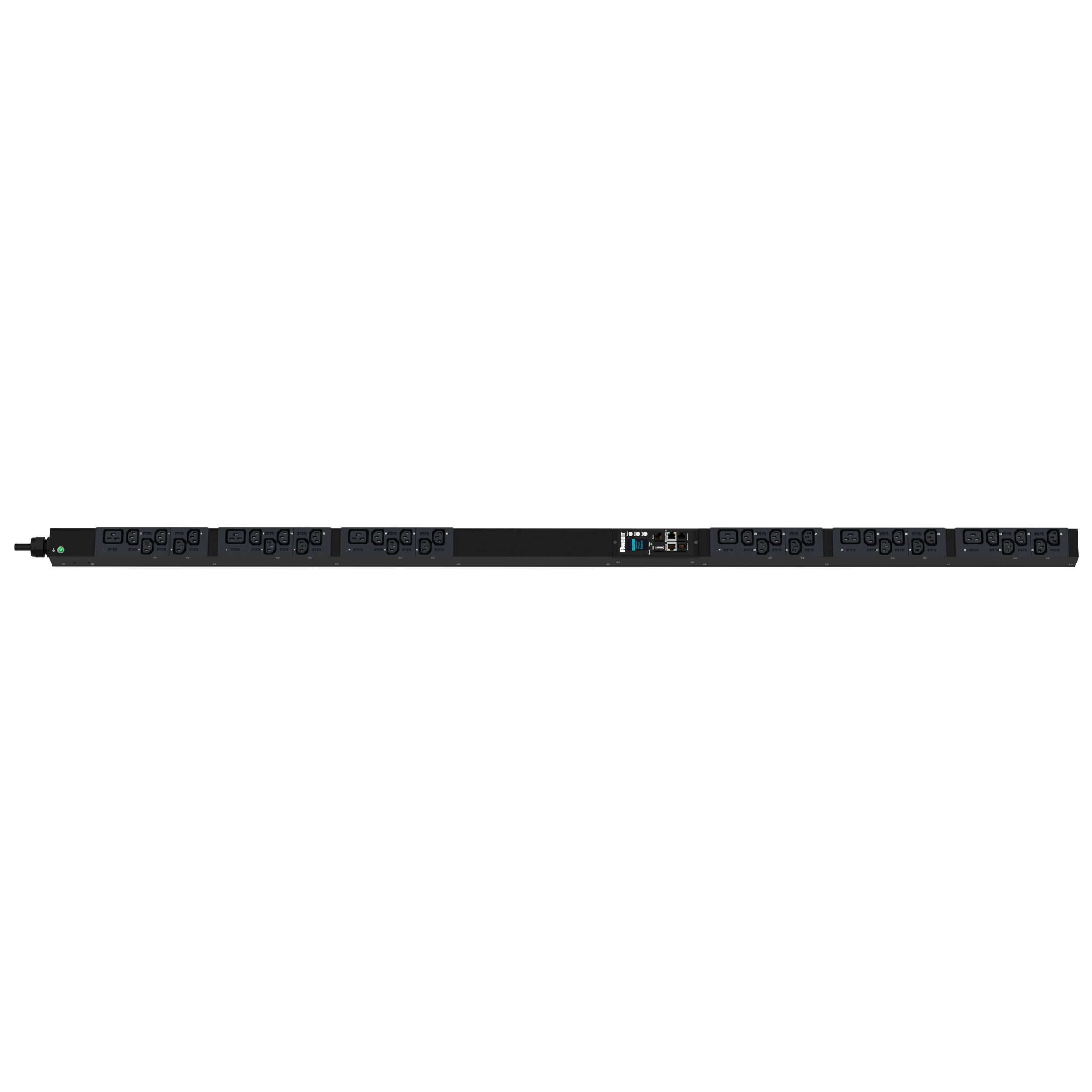 G6 MPO PDU, 16AMP, (30)C13, (6)C19, IEC 60309 3P+N+E 6h