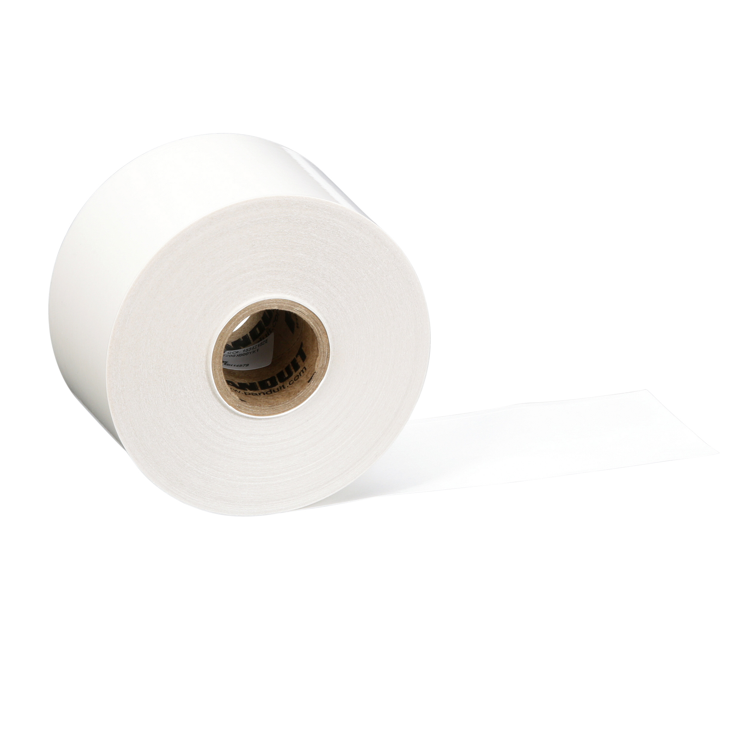 Termal Transfer, Sürekli Bant, Polyester, 2.00" Genişlik x 100' Uzunluk, Şeffaf, 1 inç Çekirdek, Paket 1