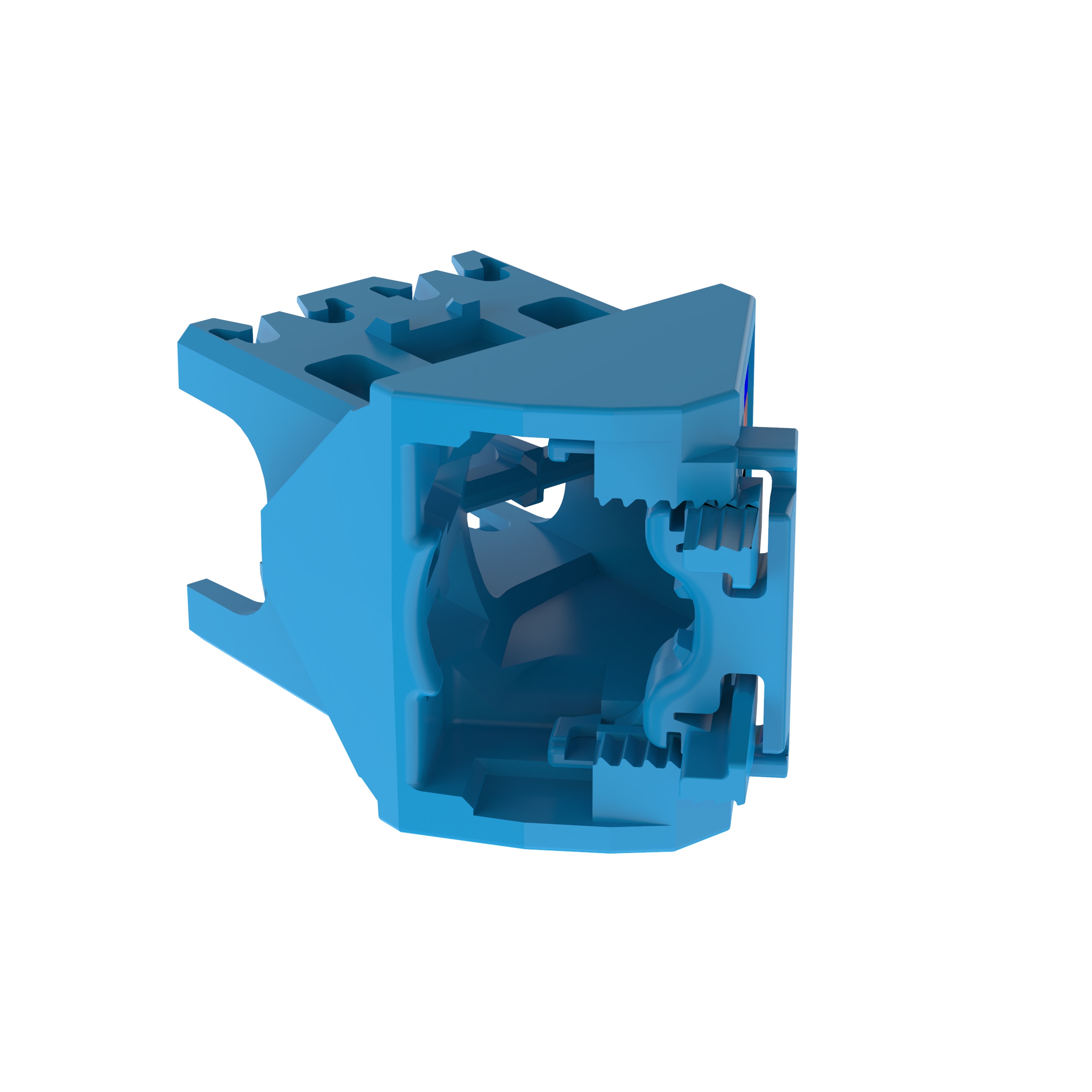 45° Angled Wire Cap for Cat 6A UTP TG Jack