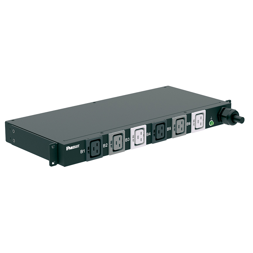 Temel Güç Dağıtım Birimi, 32AMP, 400V, (6)C19, IEC 60309 3P+N+E 6h 32A (IP44)