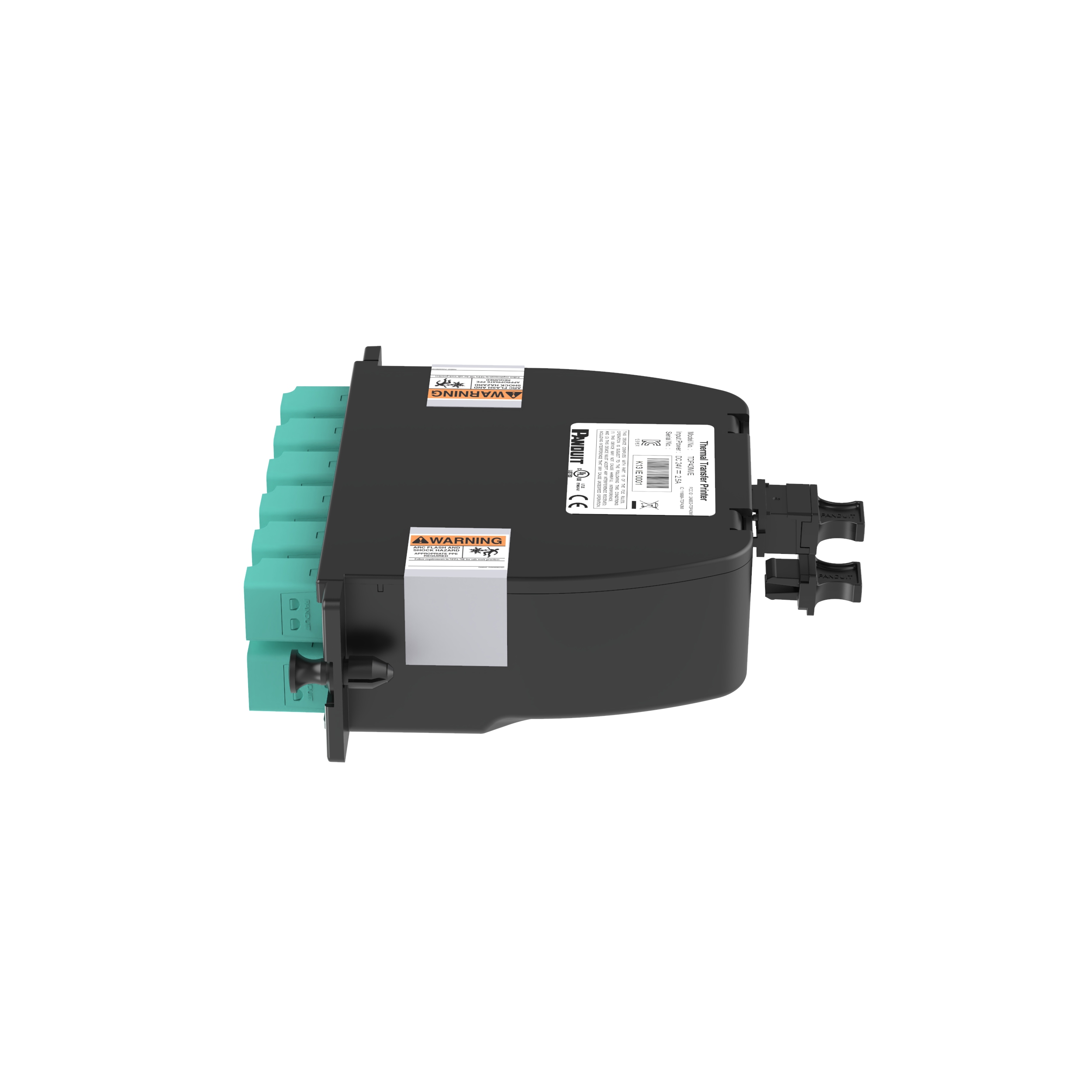 OM4 24-FIBER TOTAL, AQUA ADAPTER, ZIRCONIA SPLIT SLEEVE, OPTIMIZED LOW LOSS, LC DUPLEX TO MTP (MALE); METHOD B - B1 (1-1 ARRAY)