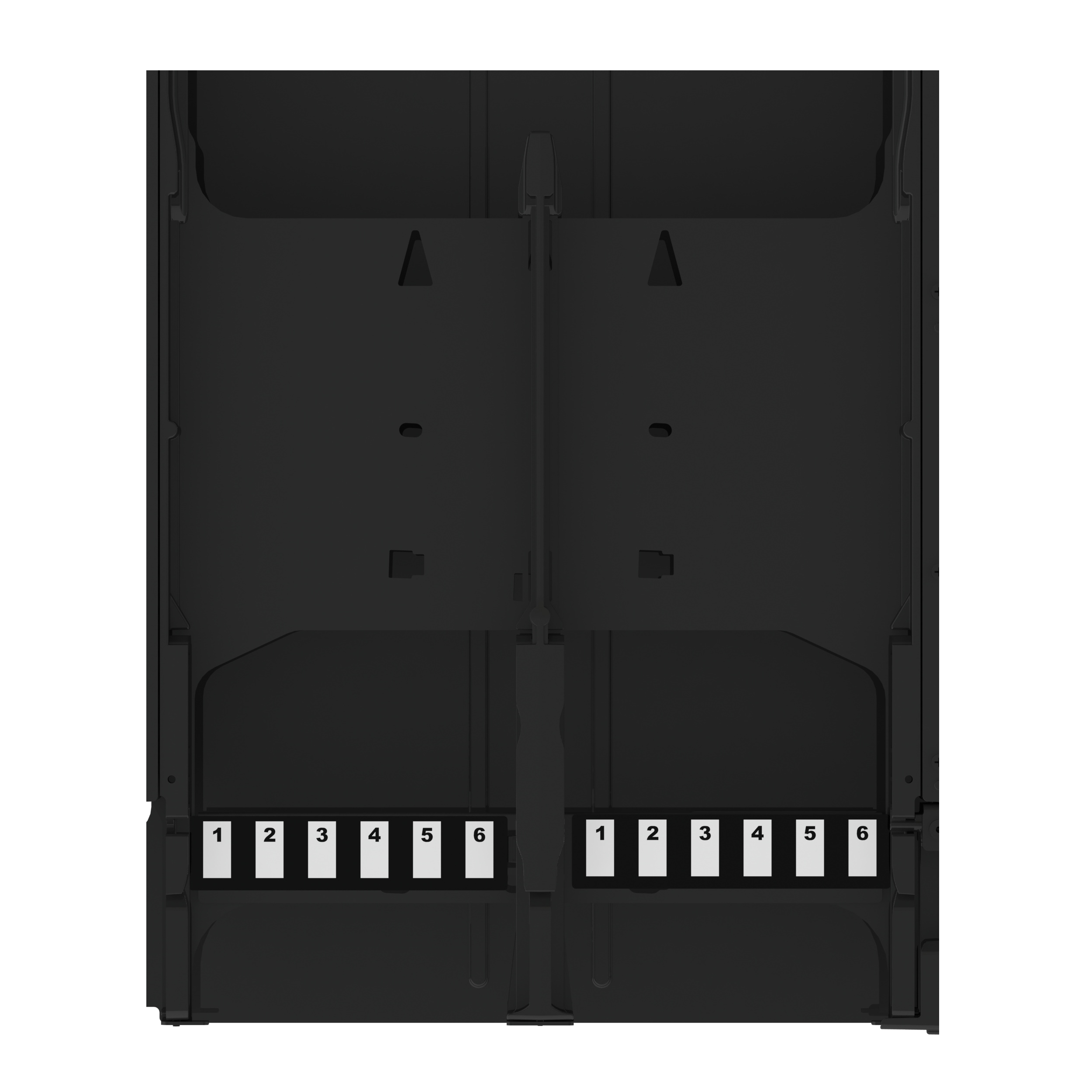 HD Flex™ Tray Etiketi, 6 Port Kaset Konfigürasyonu, 48 Etiket
