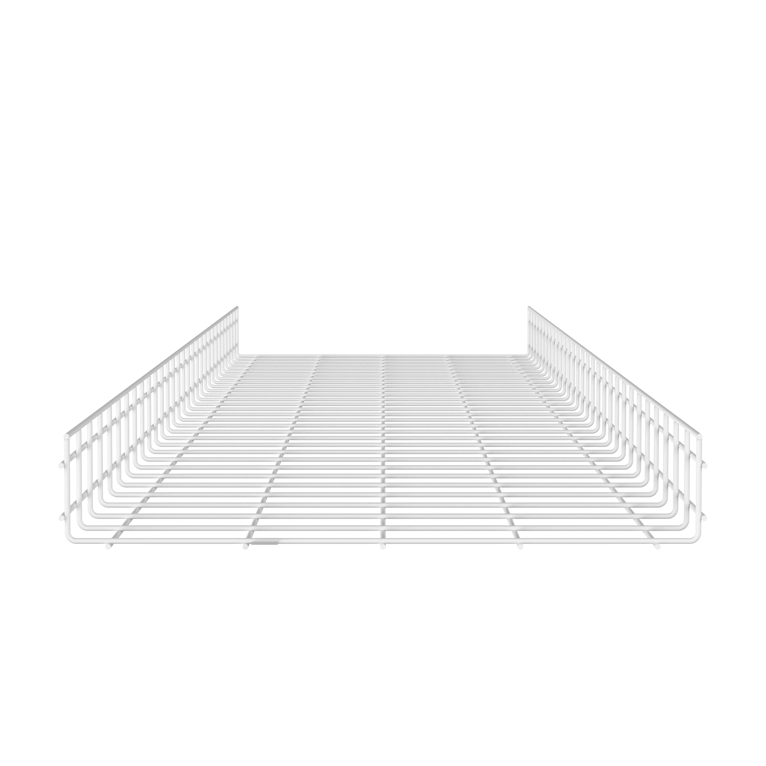 Kablo Sepeti 4" Y x 24" G, Beyaz Toz Kaplı