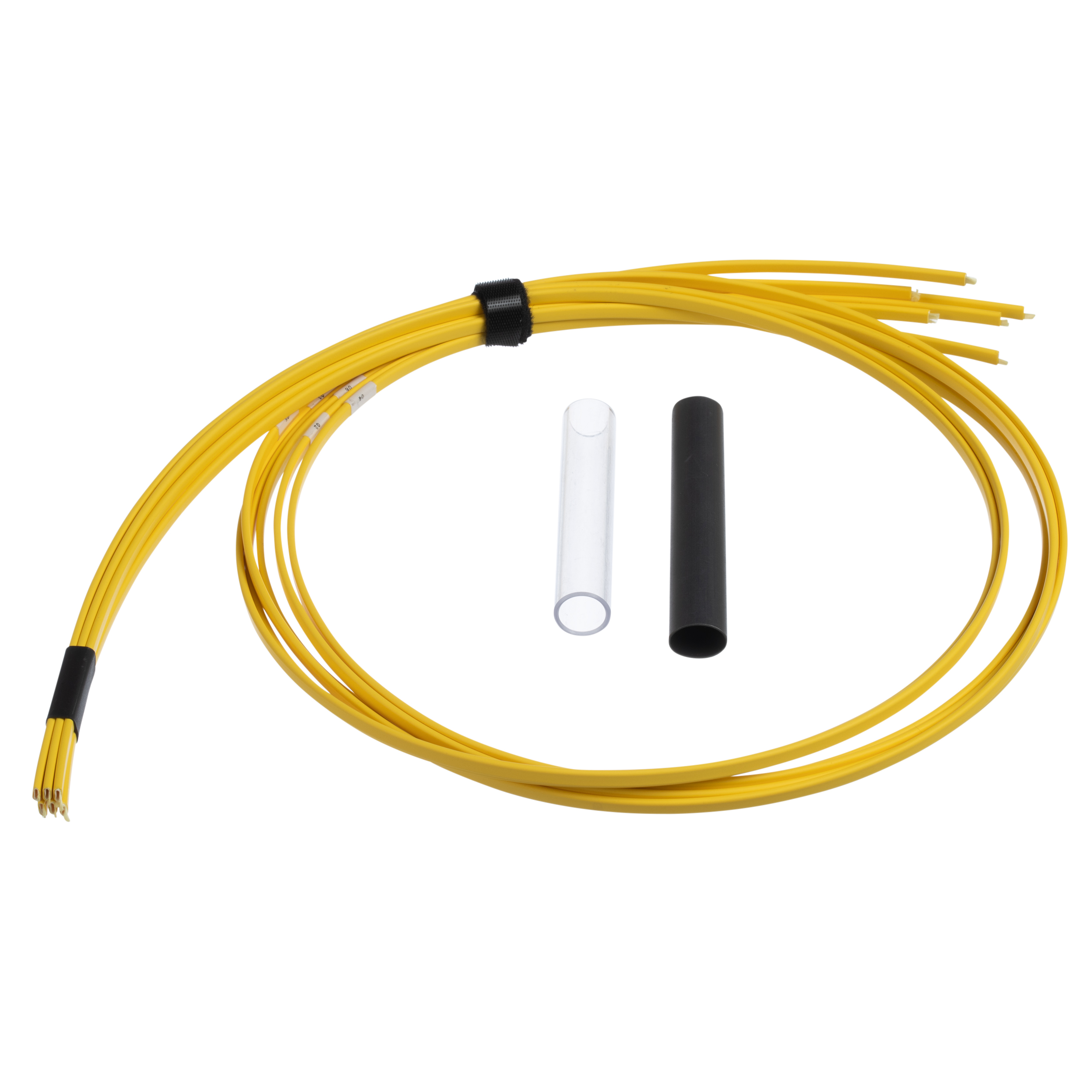 Optik Fiber Ayrım Seti, Düz, 72-fiber, tek modlu, 1 metre
