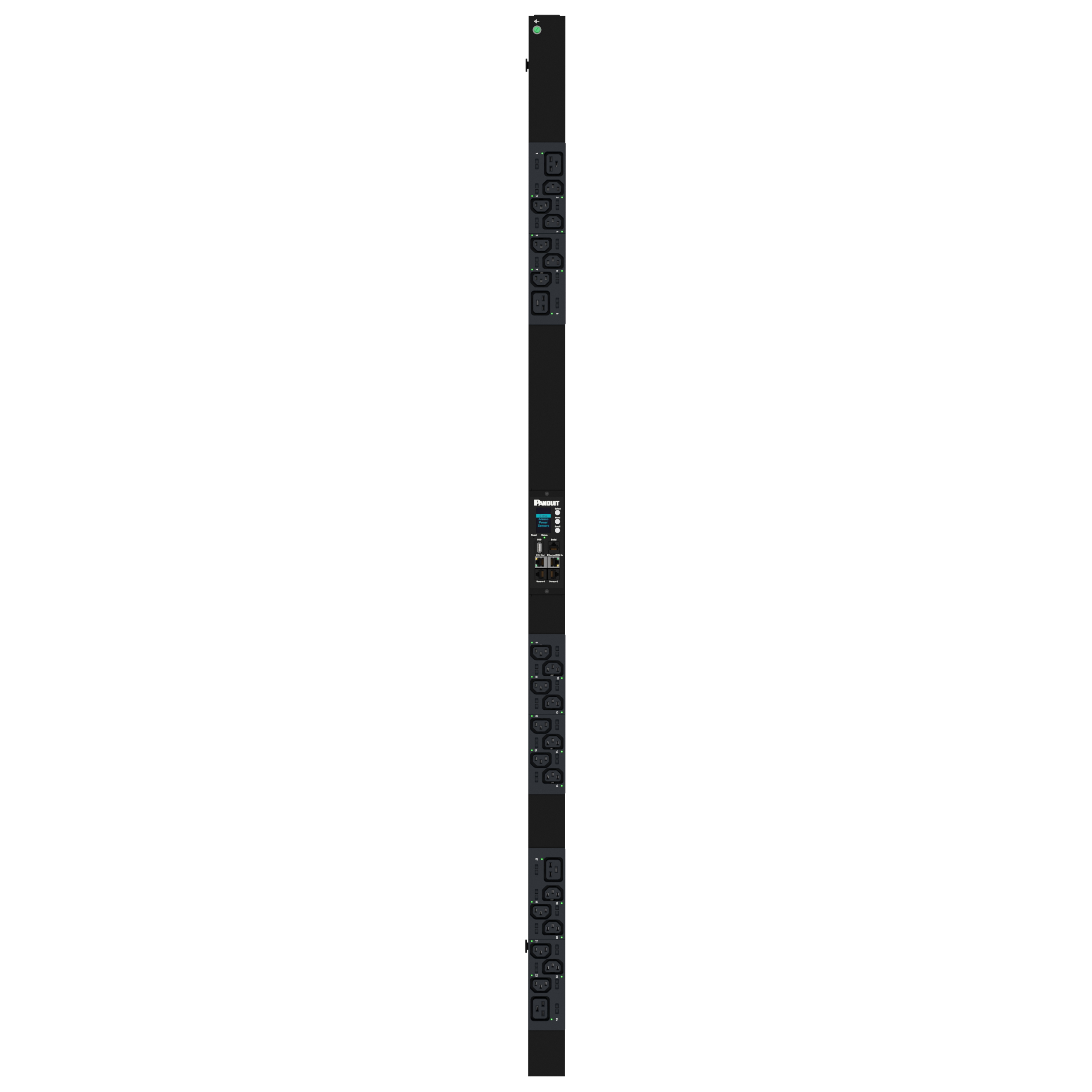 G6 MS Güç Dağıtım Birimi, 16AMP, (20)C13, (4)C19, IEC 60309 2P+E 6h