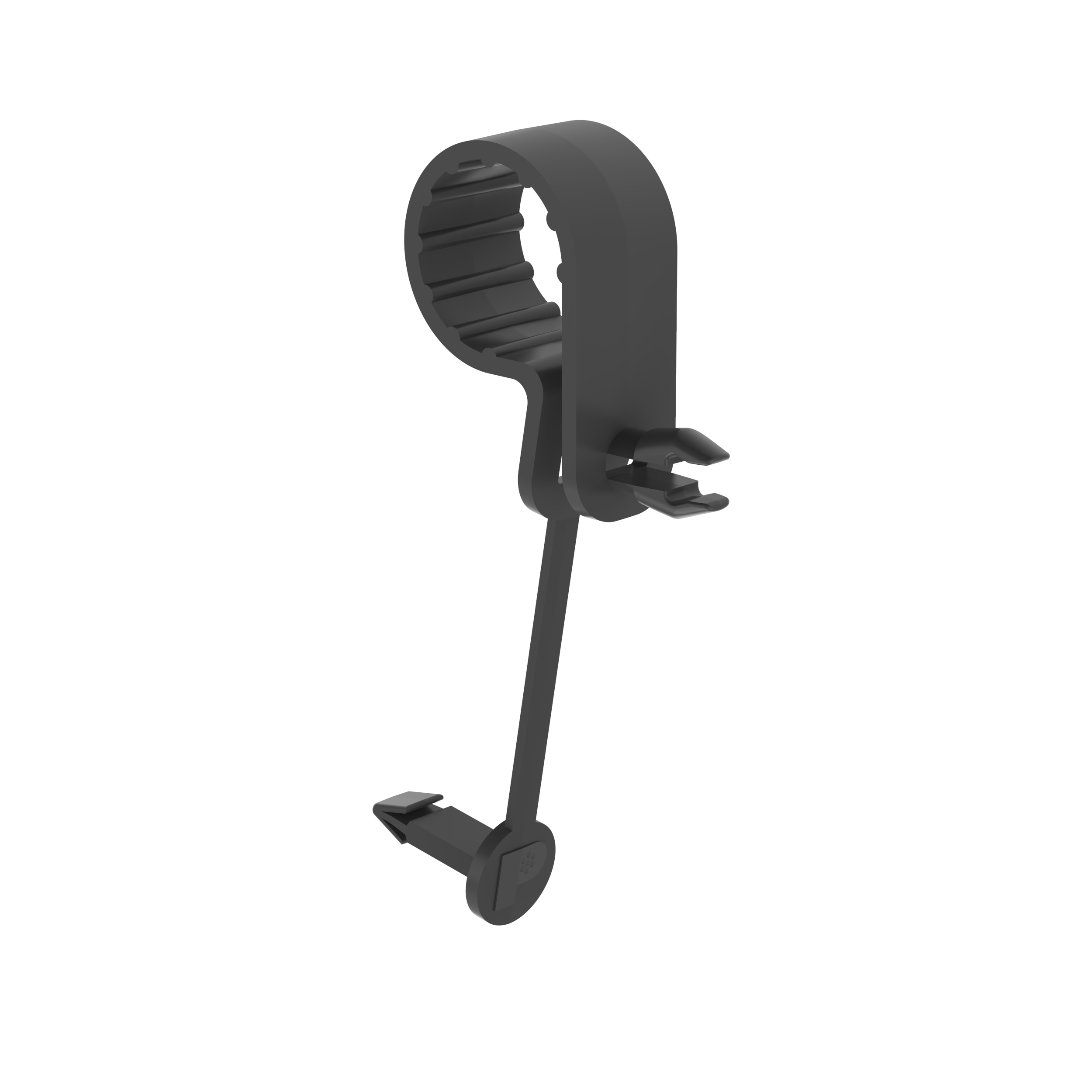 Sabit Çaplı Kelepçe, Siyah, UV PA6.6, İtme Bıyıklı, 21.1x15.7mm, 500'lü Paket