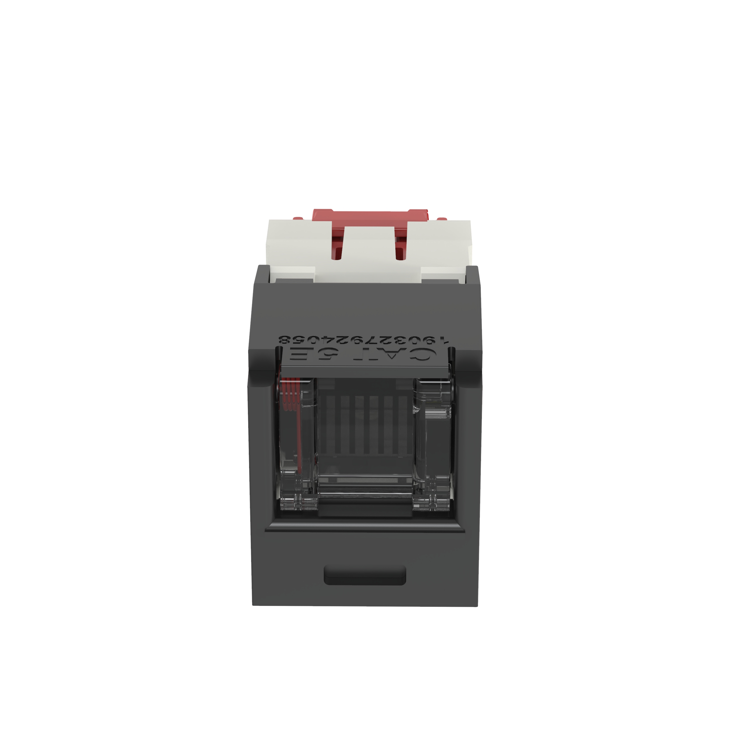 Cat 5e Spring Shuttered Jack, TG Style,