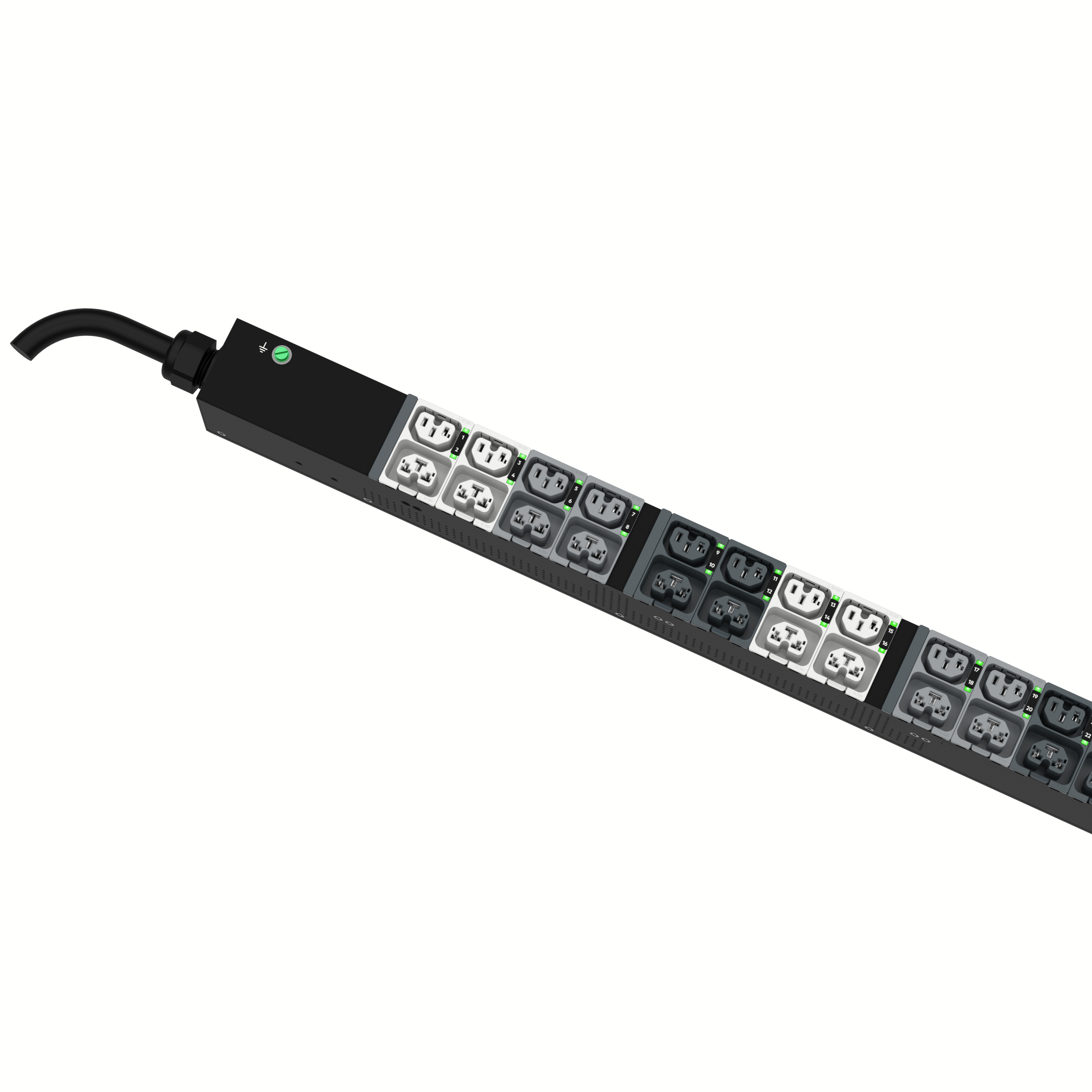MSPO PDU, 415 Volt, (24)C13/C15, (24)C13/15/C19/C21