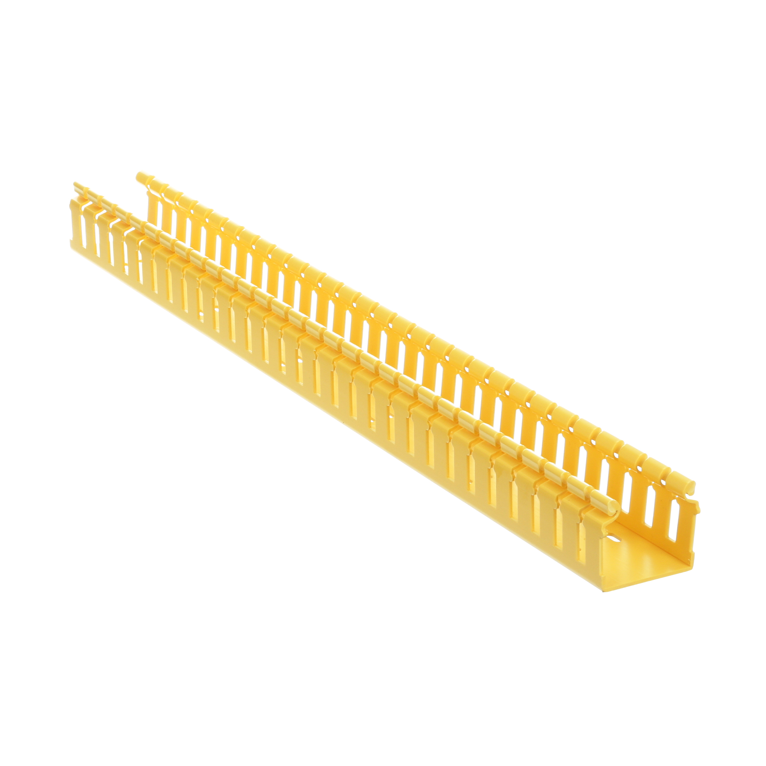 2X2 HINGE SLOTTED CHANNEL,  6 FT LENGTH, YELLOW