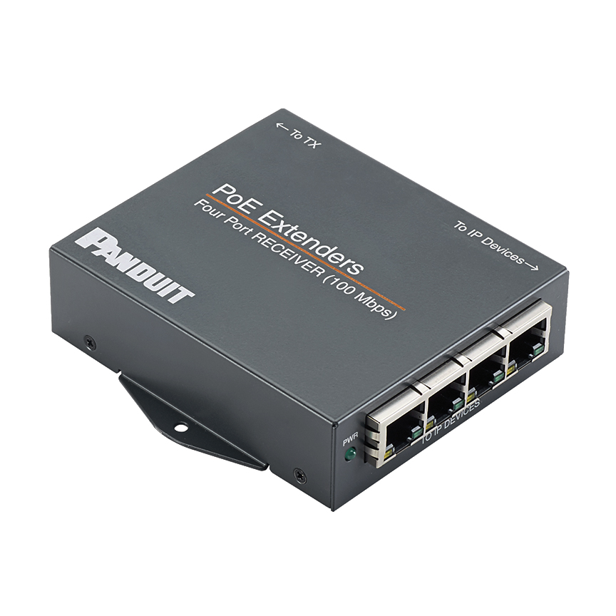 PoE Extender, 4 Port Receiver Box