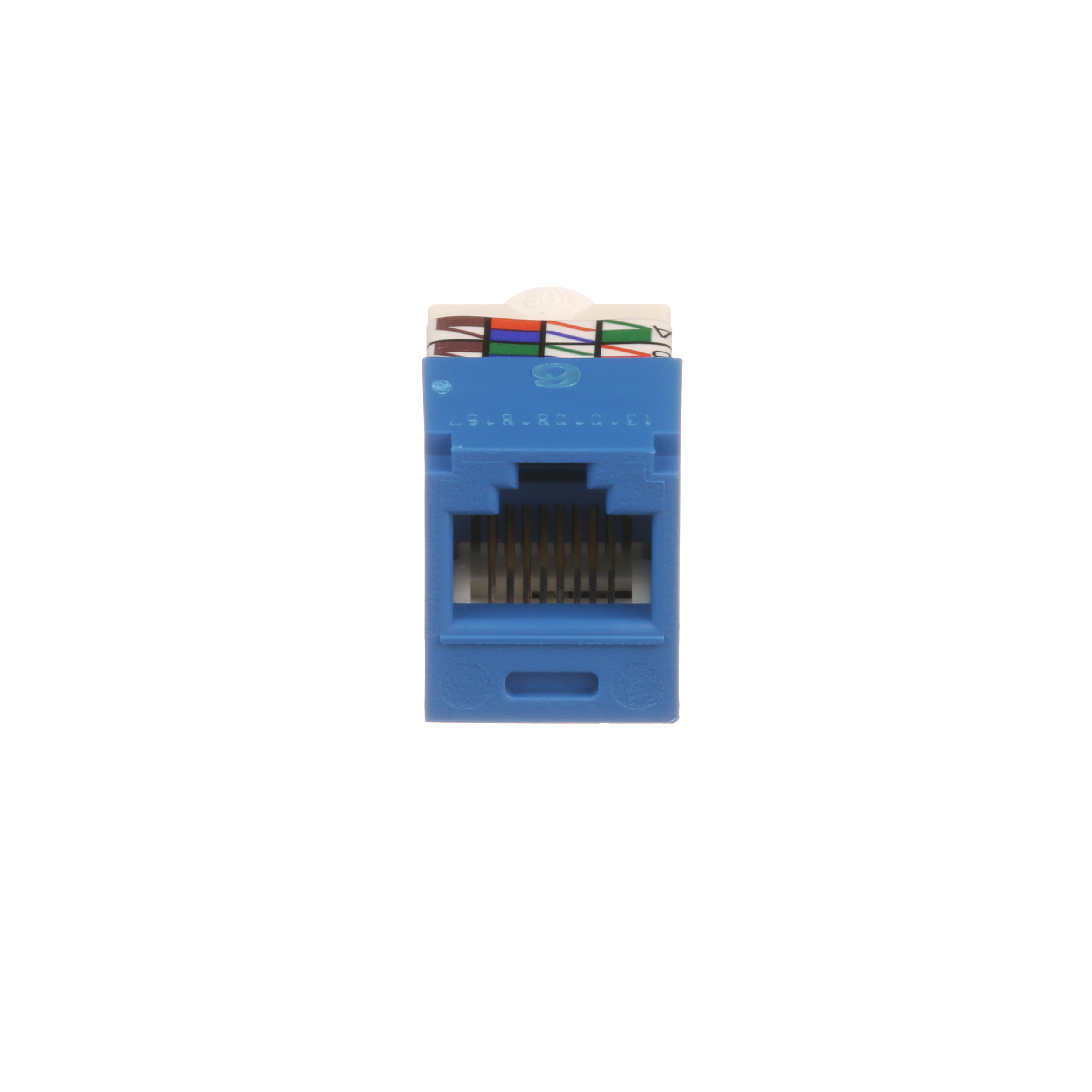 Mini-Com Module, Cat 6, UTP, 8 pos 8 wir