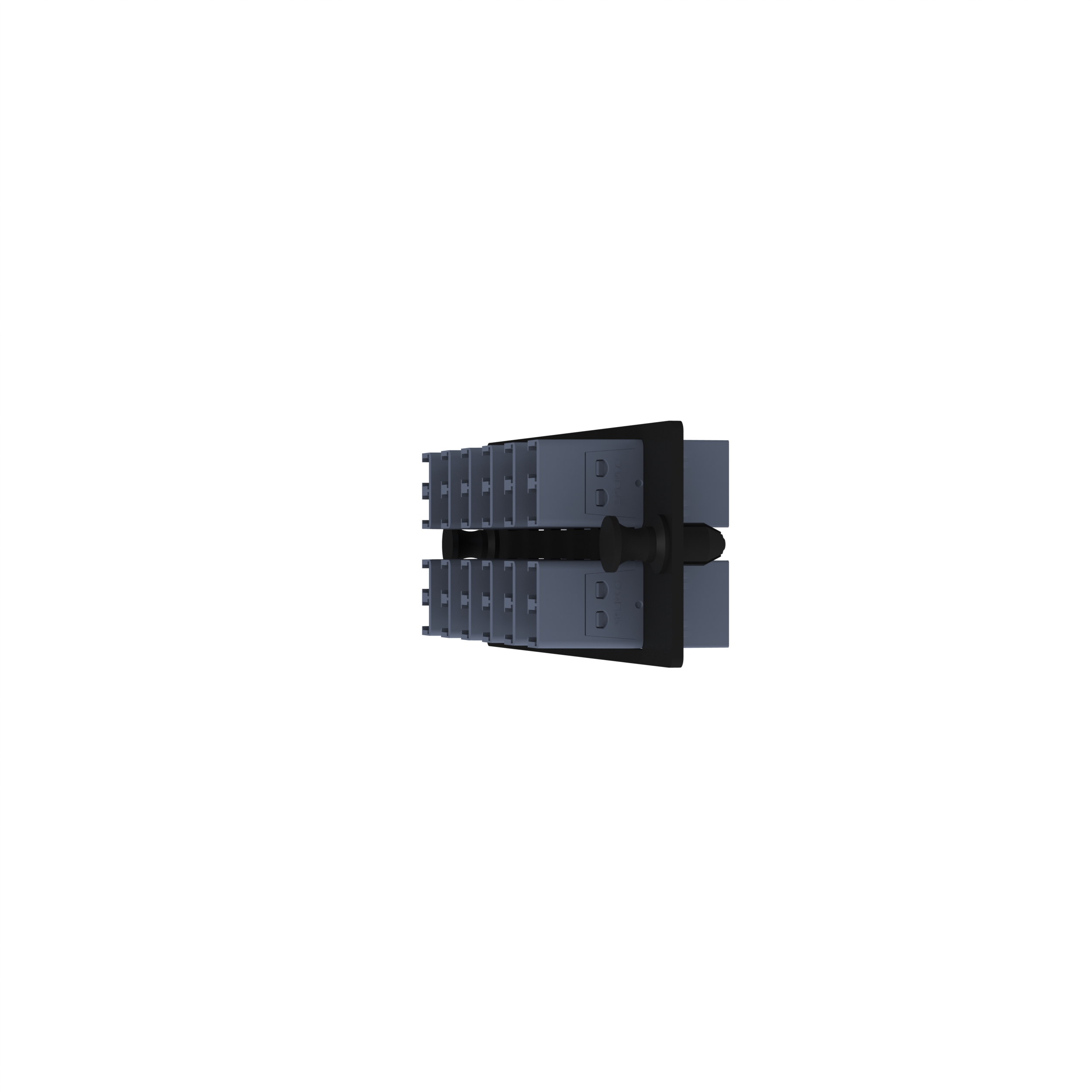 Opticom® Anahtarlamalı F-Koyu Mavi/Anahtarsız FAP, OM4, 12 LC Çift Yönlü