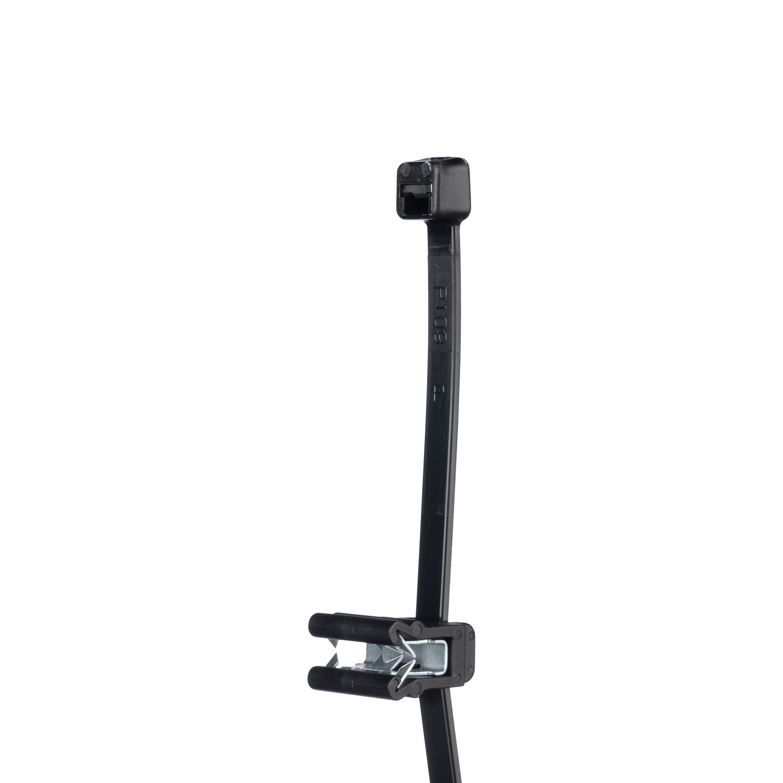 Kenar Klipsi/Kablo Bağı (Üst), Siyah, Yüksek Isı/UV PA6.6, 0.7-3mm, 0°, 500'lü Paket