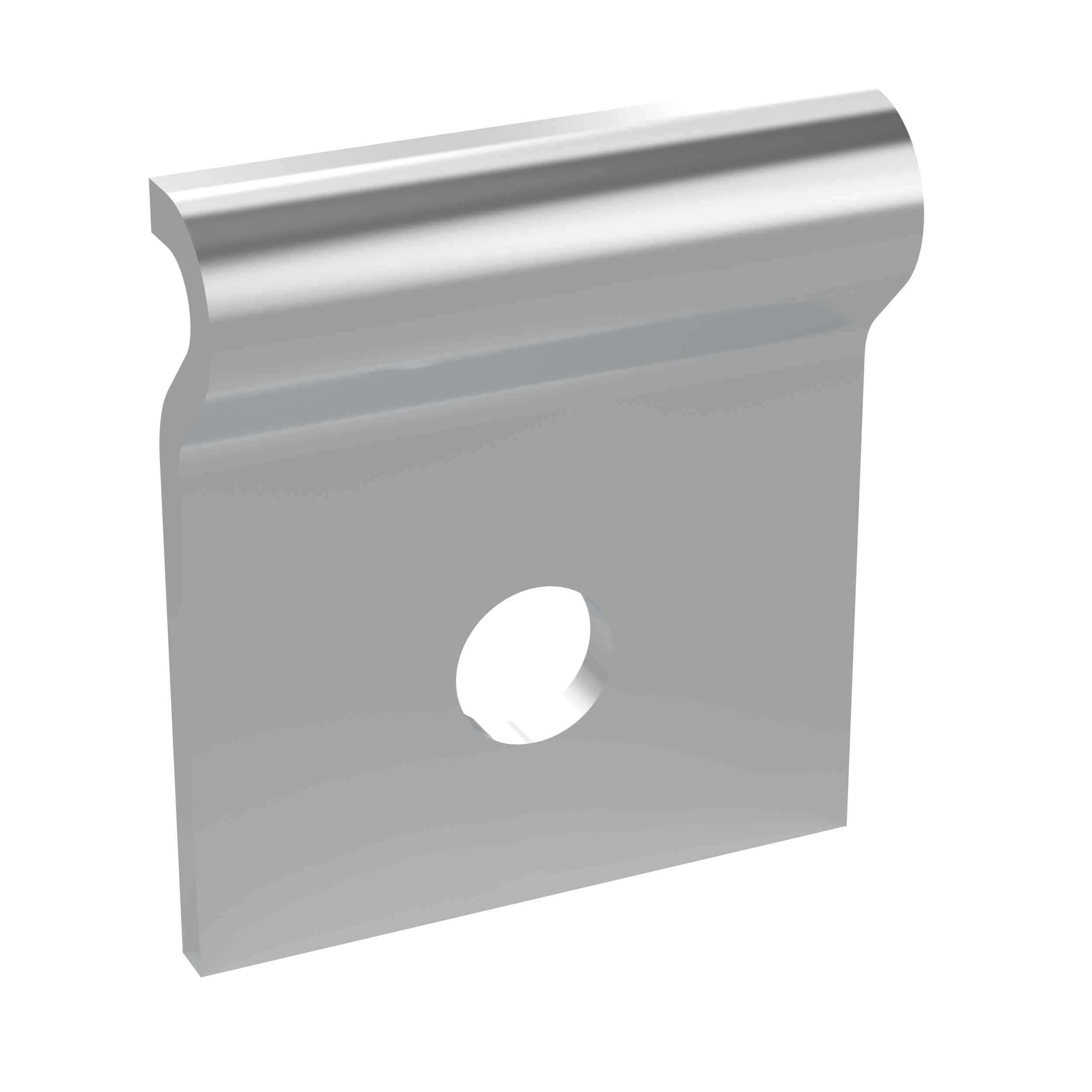 Wire Basket Vertical Wall Mount Bracket, Zinc