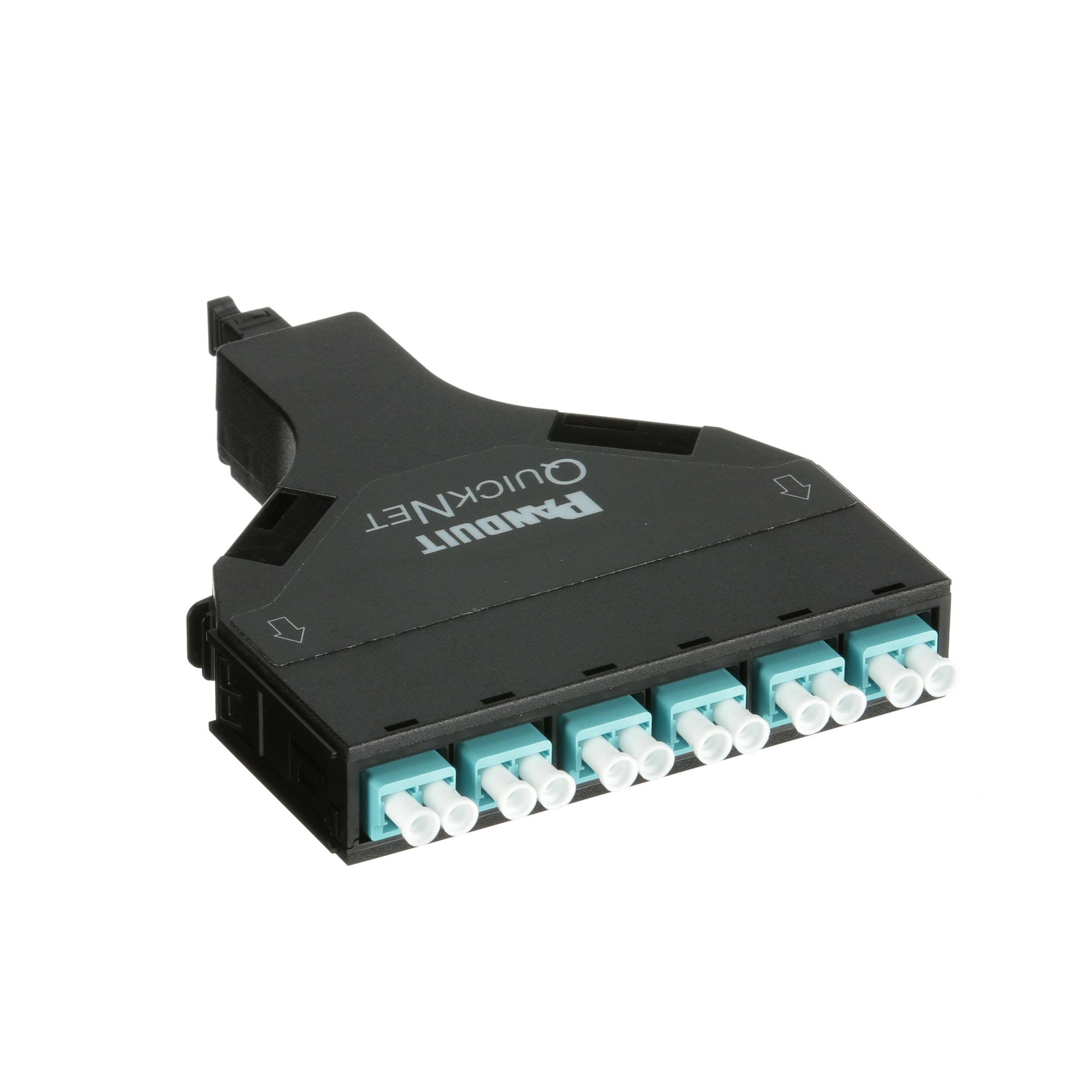 QuickNet™ SFQ MPO-LC Kaset, OM4, 12 Fiber, Yöntem A