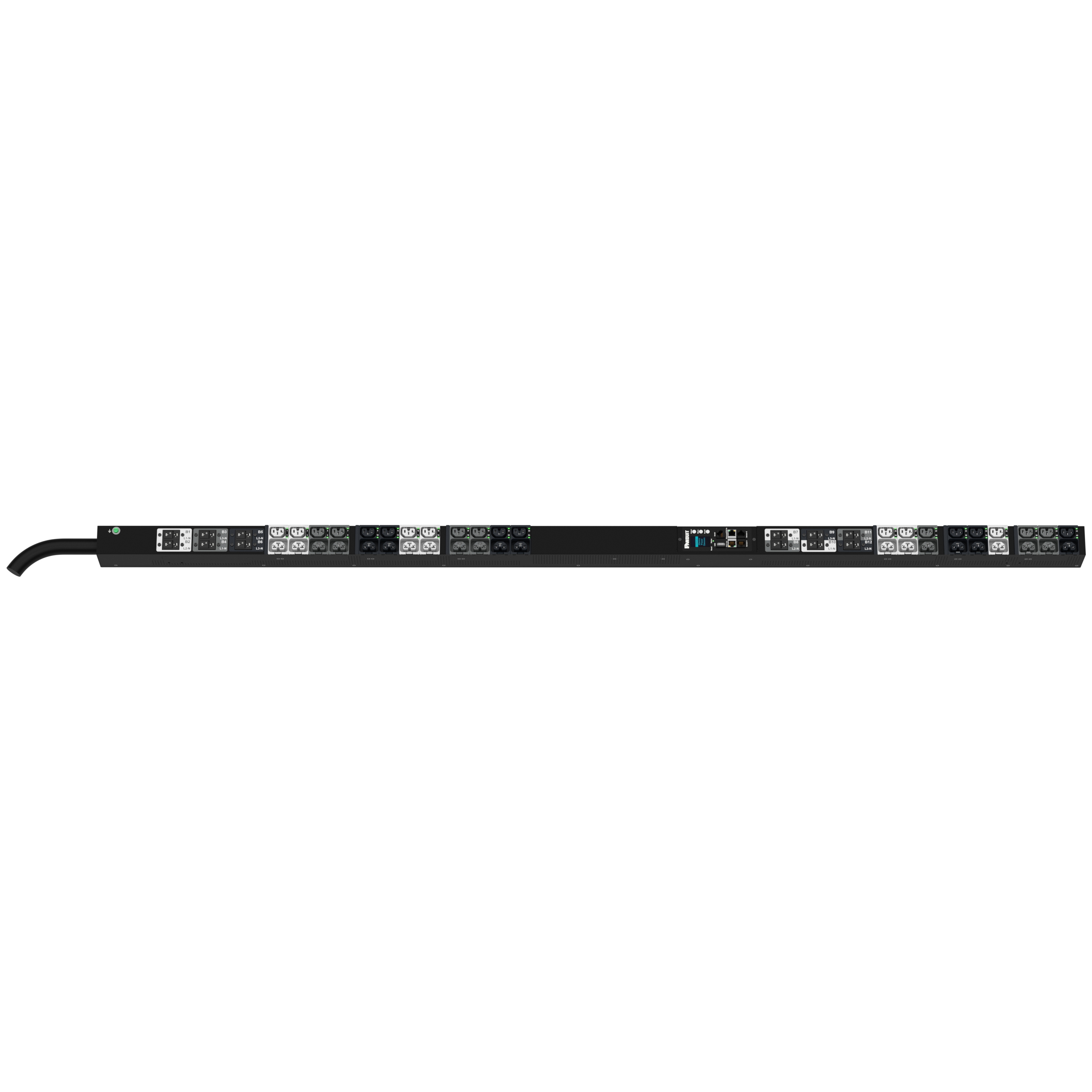G6 MSPO Güç Dağıtım Birimi, 63A/60A, (21)C13/C15, (21)C13/C15/C19/C21, IEC 60309 3P+N+E 6h