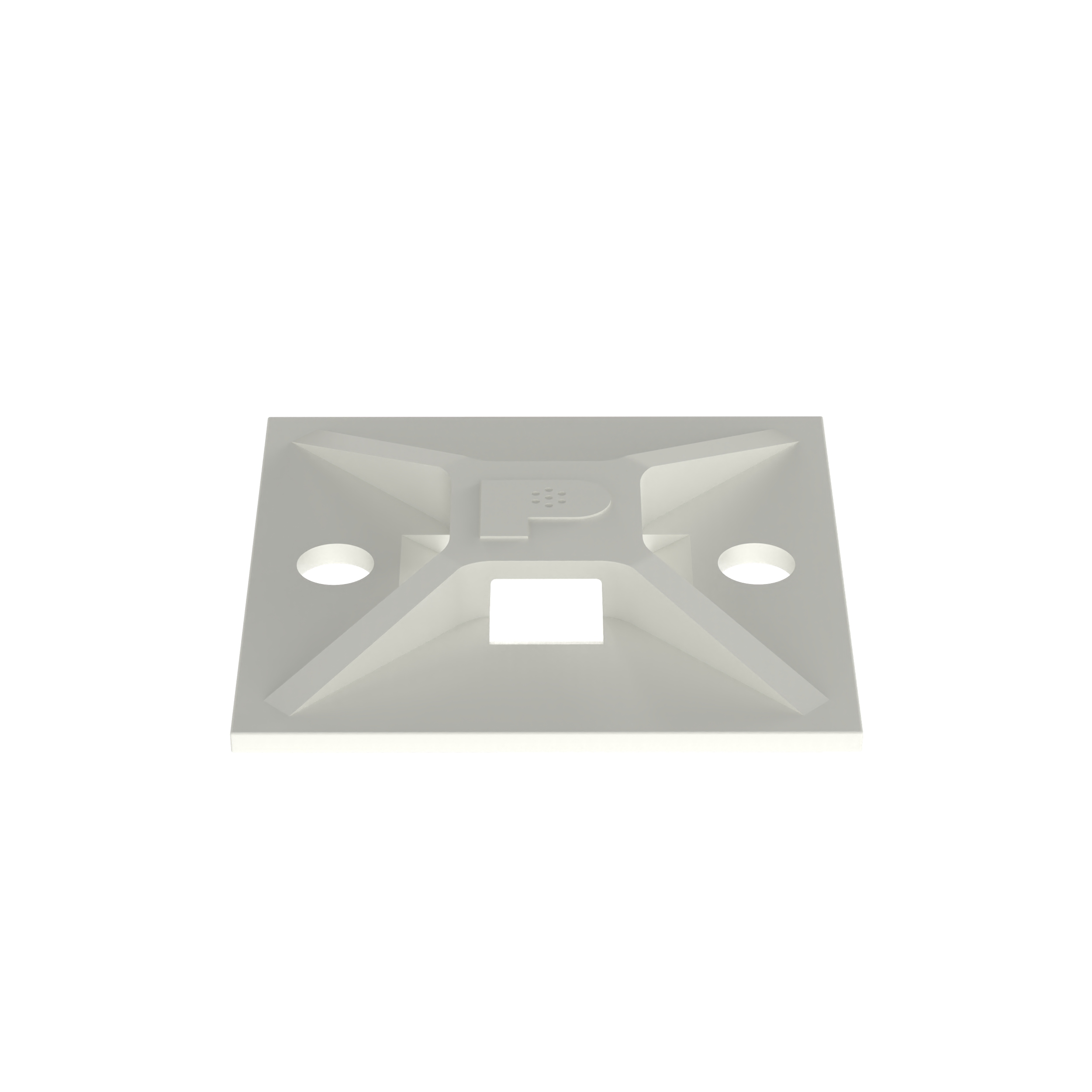 Kablo Bağı Montaj, #6 Vida (M3), 2.85cm x 2.85cm, FR-CRM,PK100