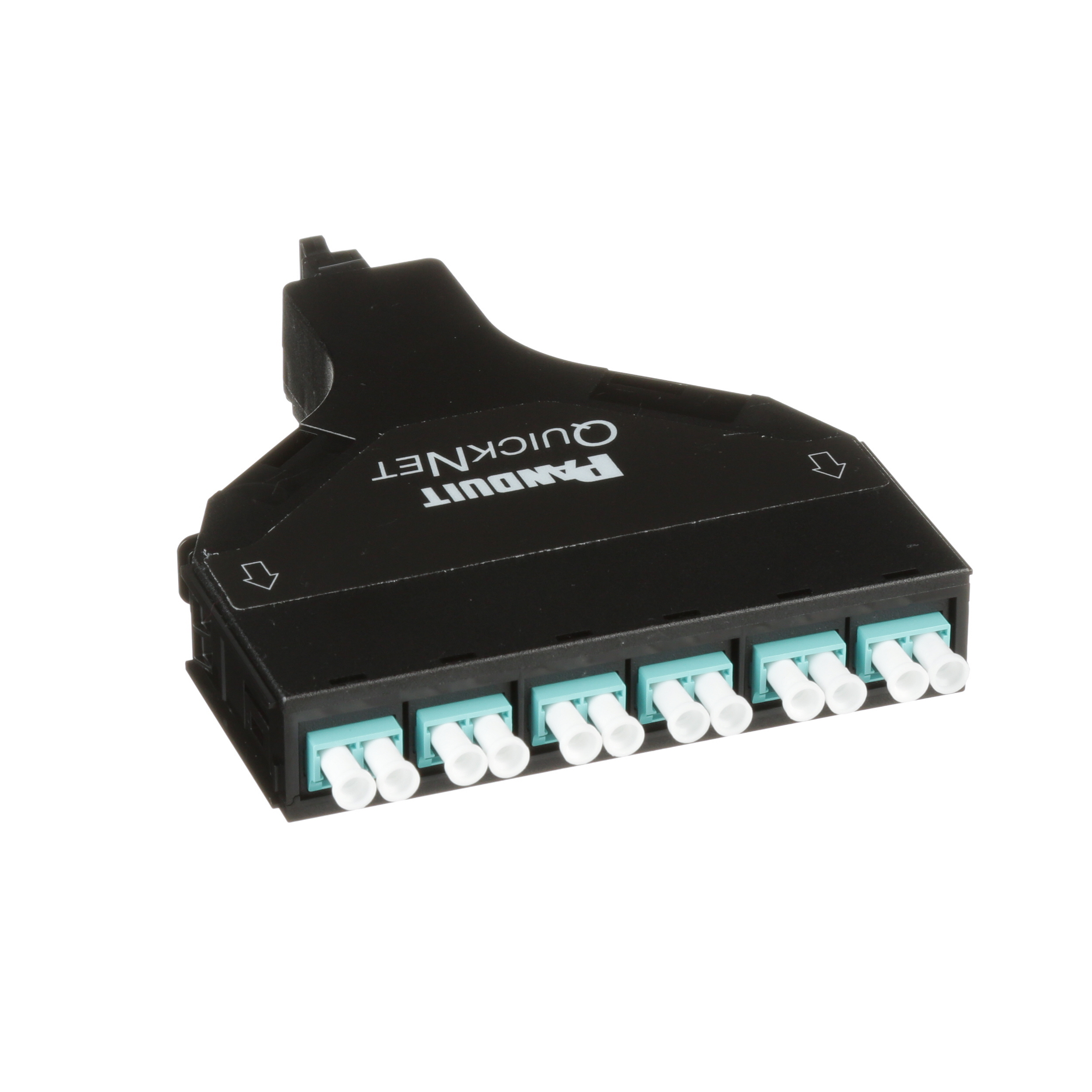 QuickNet™ SFQ MPO-LC Kaset, OM4, 12 Fiber, Yöntem A