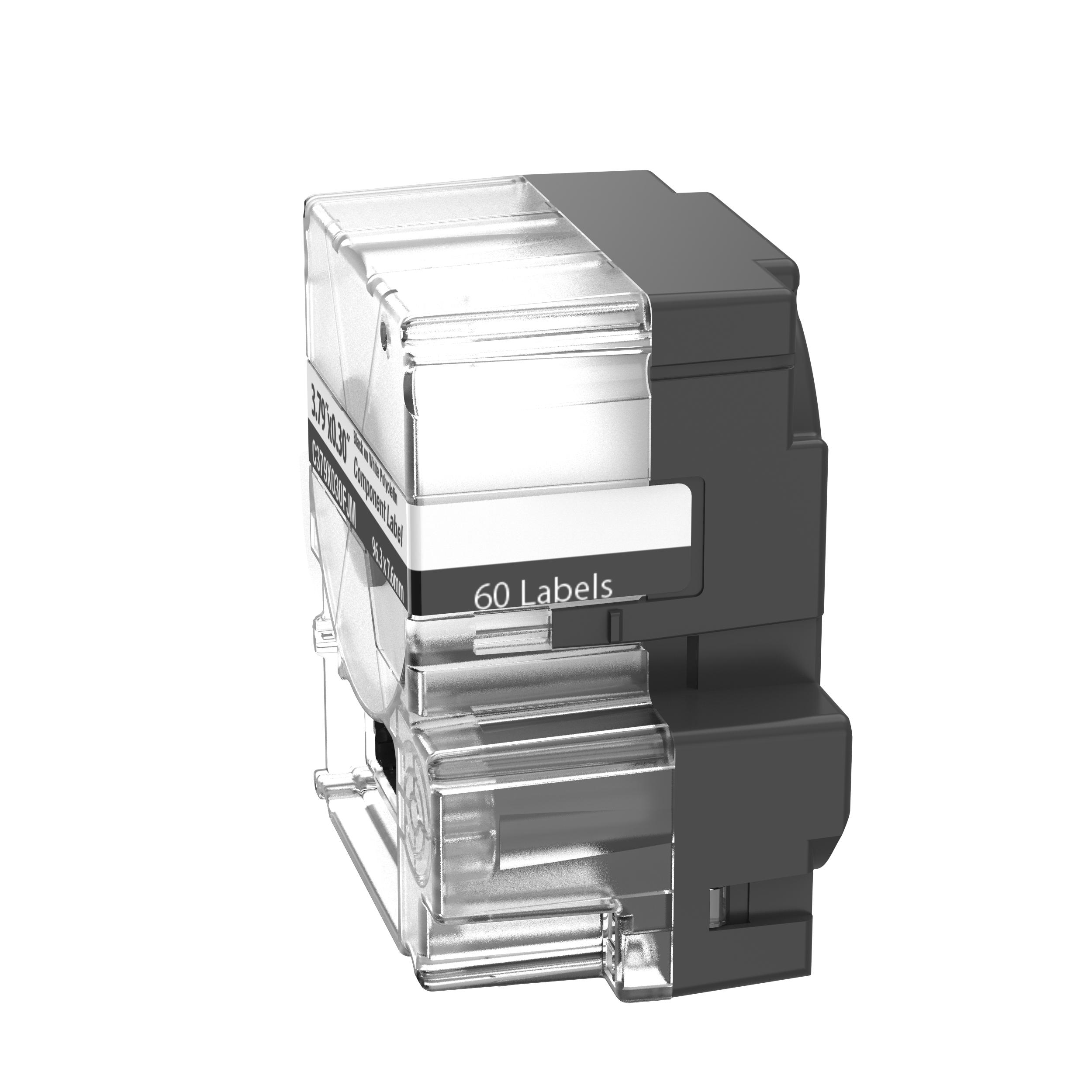 PXE Cassette, Network Lbl, Adh Polyolefin, 3.79" W x .30" H,White