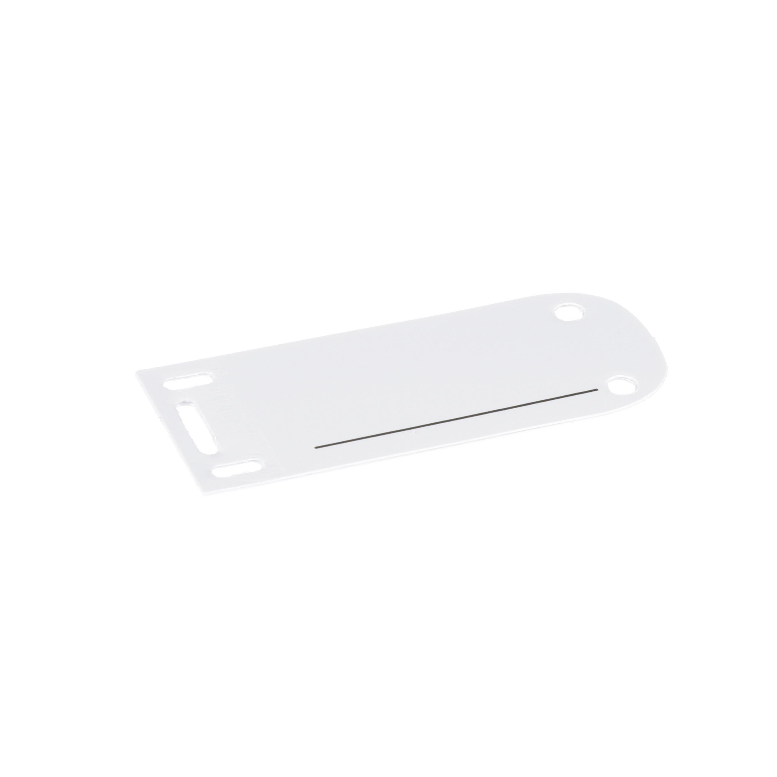 Etiket Tutucu, Kendiliğinden Lamineli Vinil, Beyaz, 33.3x76.2mm, 1 Paket