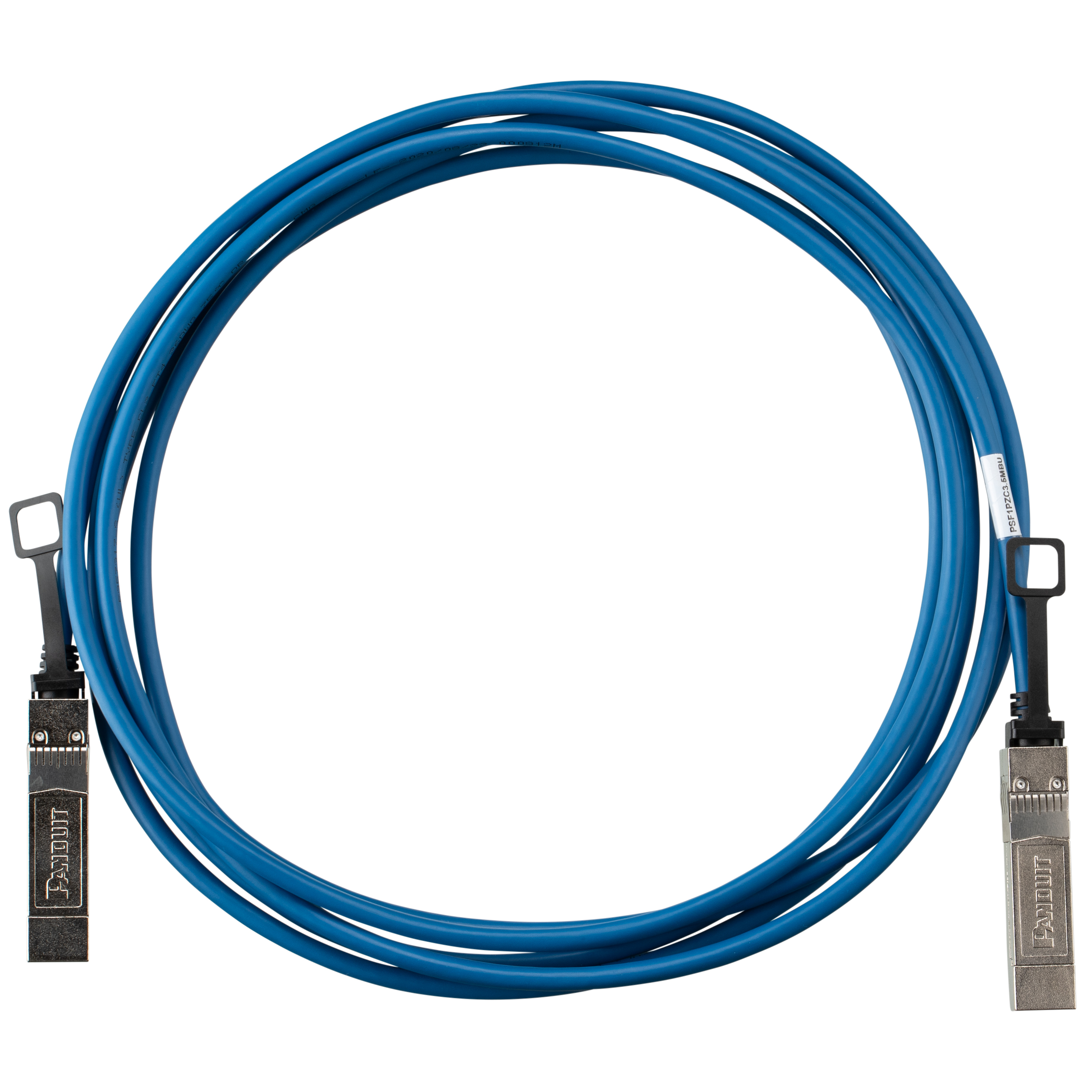 10G SFP+ DAC Assembly, 26AWG, 4M, Blue