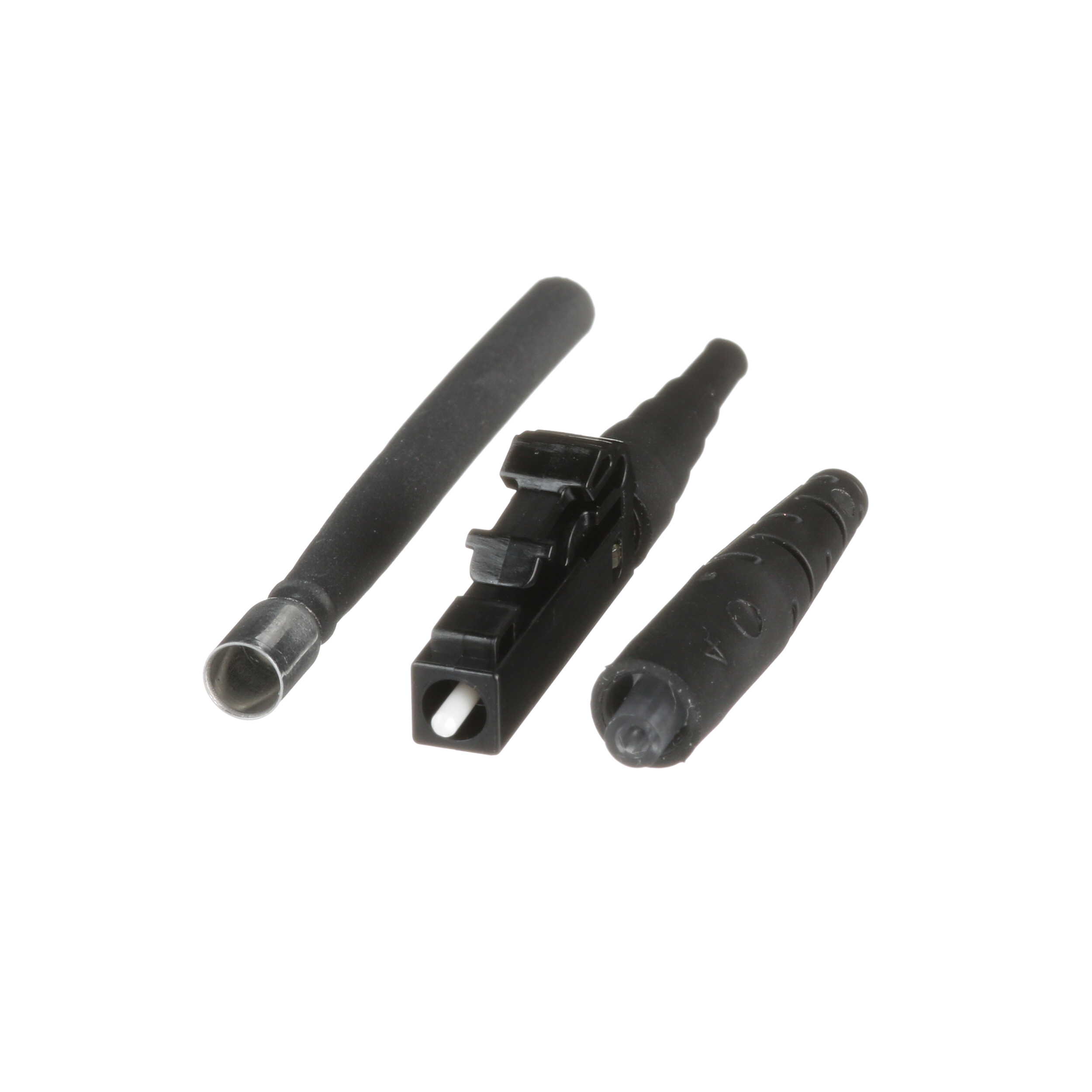 Field Polish LC Connector Simplex 50µm Multimode 1.6mm Black Boot
