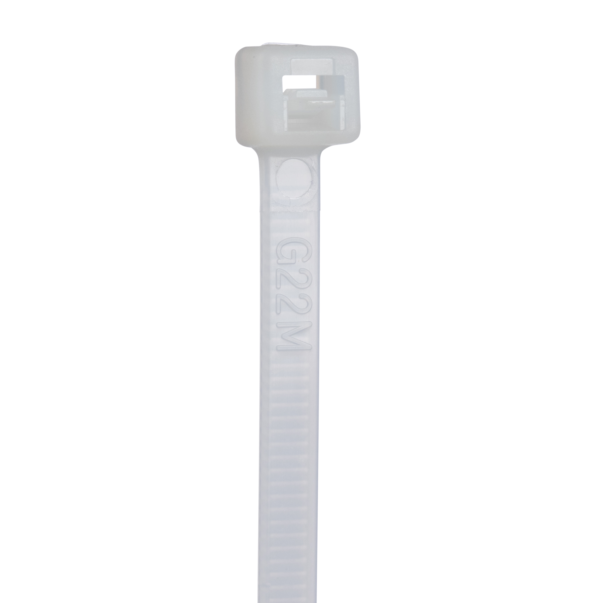 StrongHold™ Kablo Bağı, Giderilebilir, 7.87L (200mm), Standart, Naylon, Doğal, Paket 100