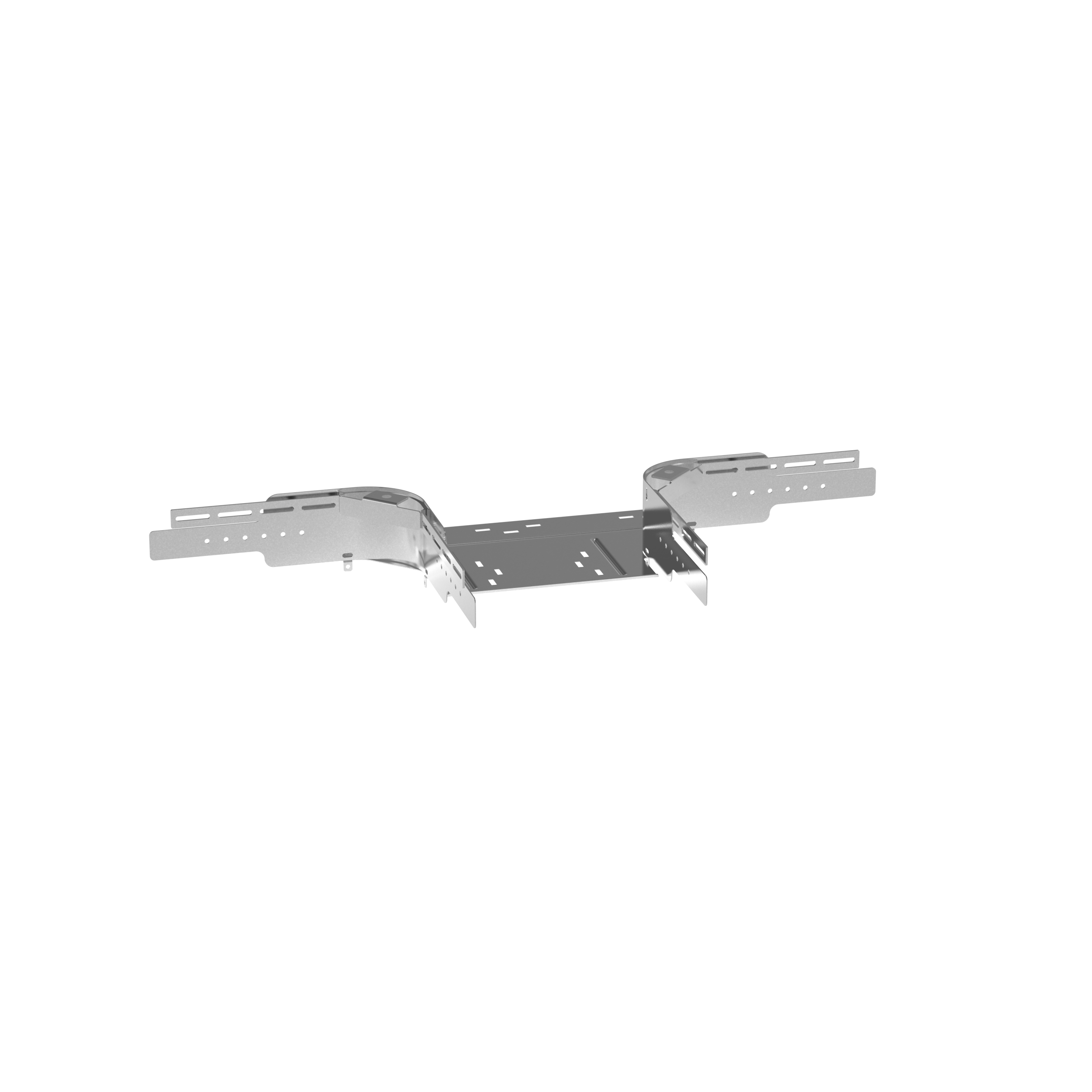 Şekillendirilmiş T Bağlantı Elemanı 4" Y x 12" G, Elektro Çinko
