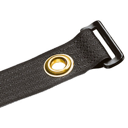 Tak-Ty® Ultra-Cinch™ Hook & Loop Cable Tie with Center Mount Grommet