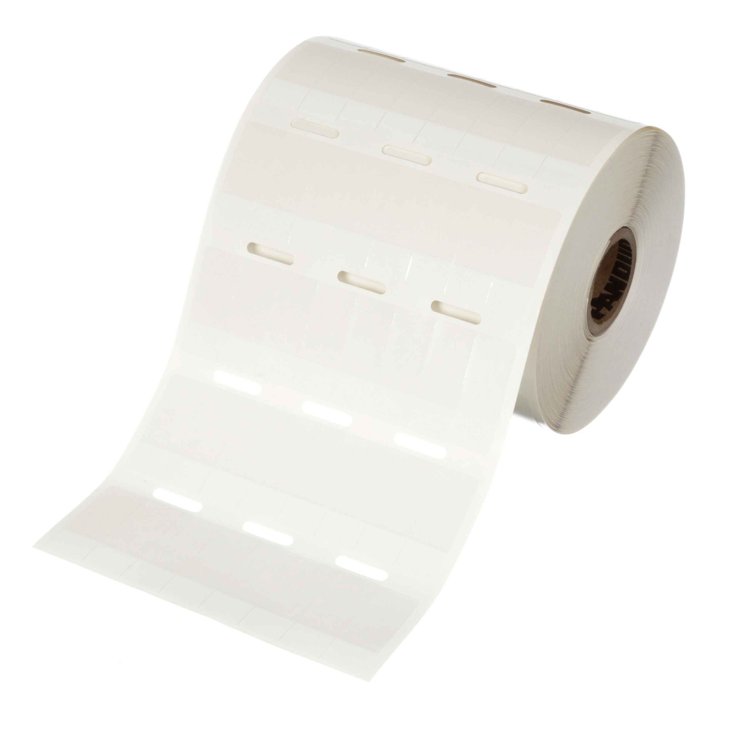 Kendiliğinden Yapışan, Vinil, Beyaz, 5000 Etiket, 1" Çekirdek, TT, 31.8x12.7mm, 9.7mm PO H