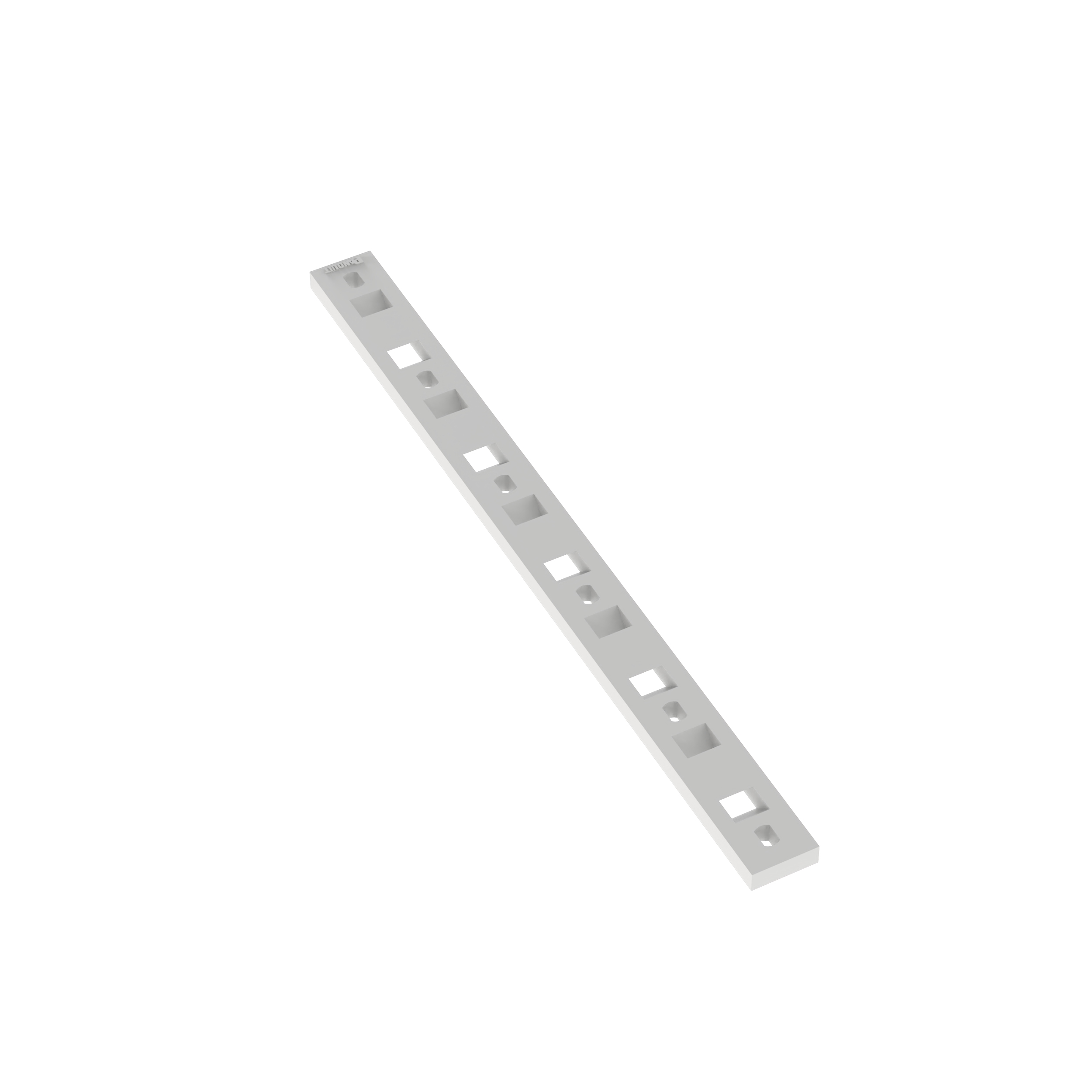 Çoklu Kablo Bağı Plakası, 5 Demet, M-S Kablo Bağları, #10 Vida (M5), 100'lü Paket