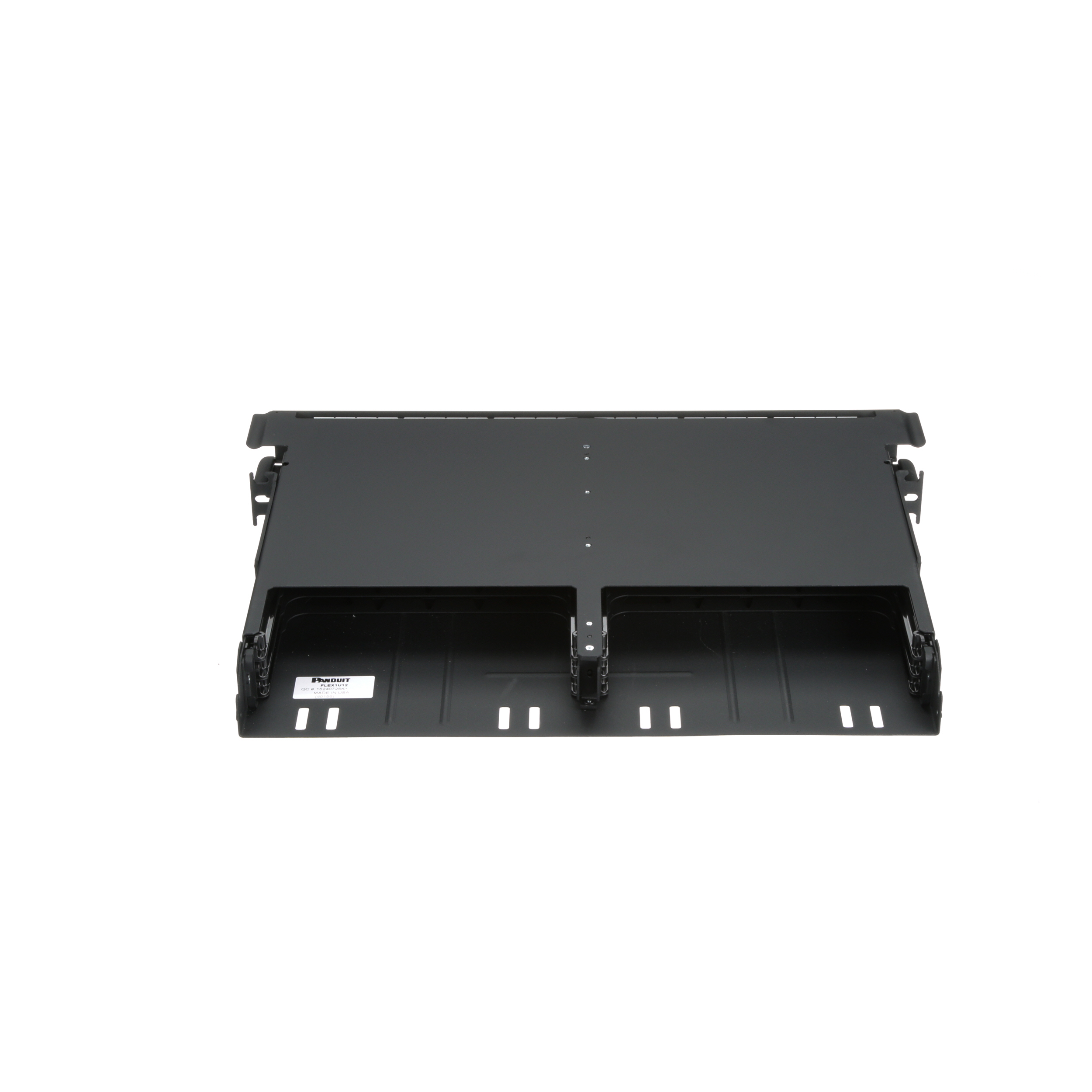 HD Flex™ Fiber Kasa, 1 RU, 4 Port, Siyah