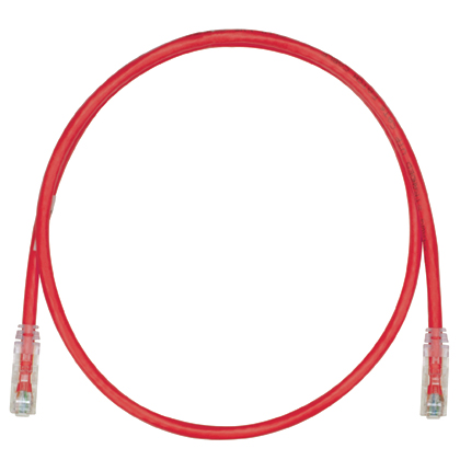 Cat 6 24 AWG UTP Bakır Yama Kablosu, 2.5 m, Kırmızı