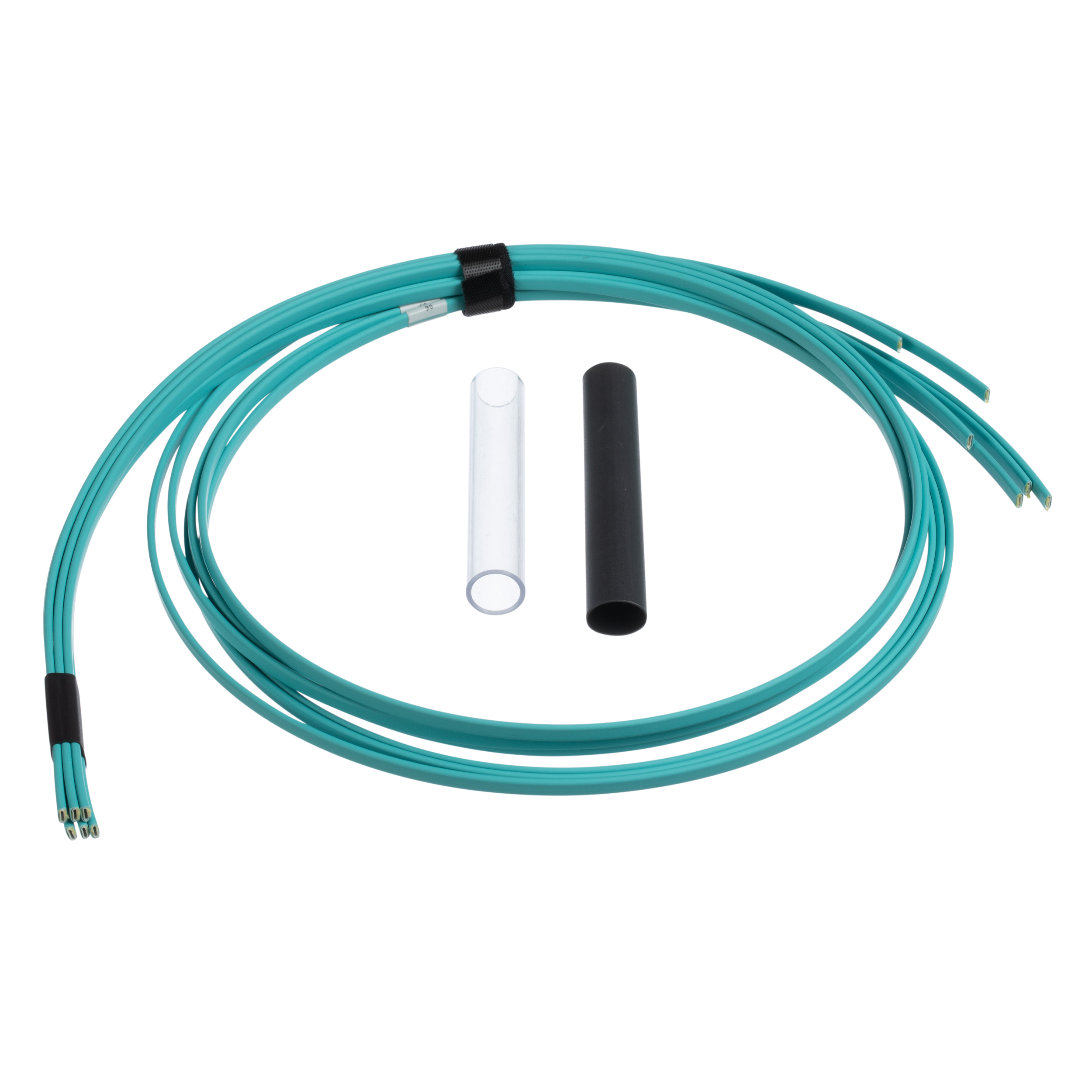 Optik Fiber Çıkış Seti, Düz, 72-fiber, çok modlu, 1 metre