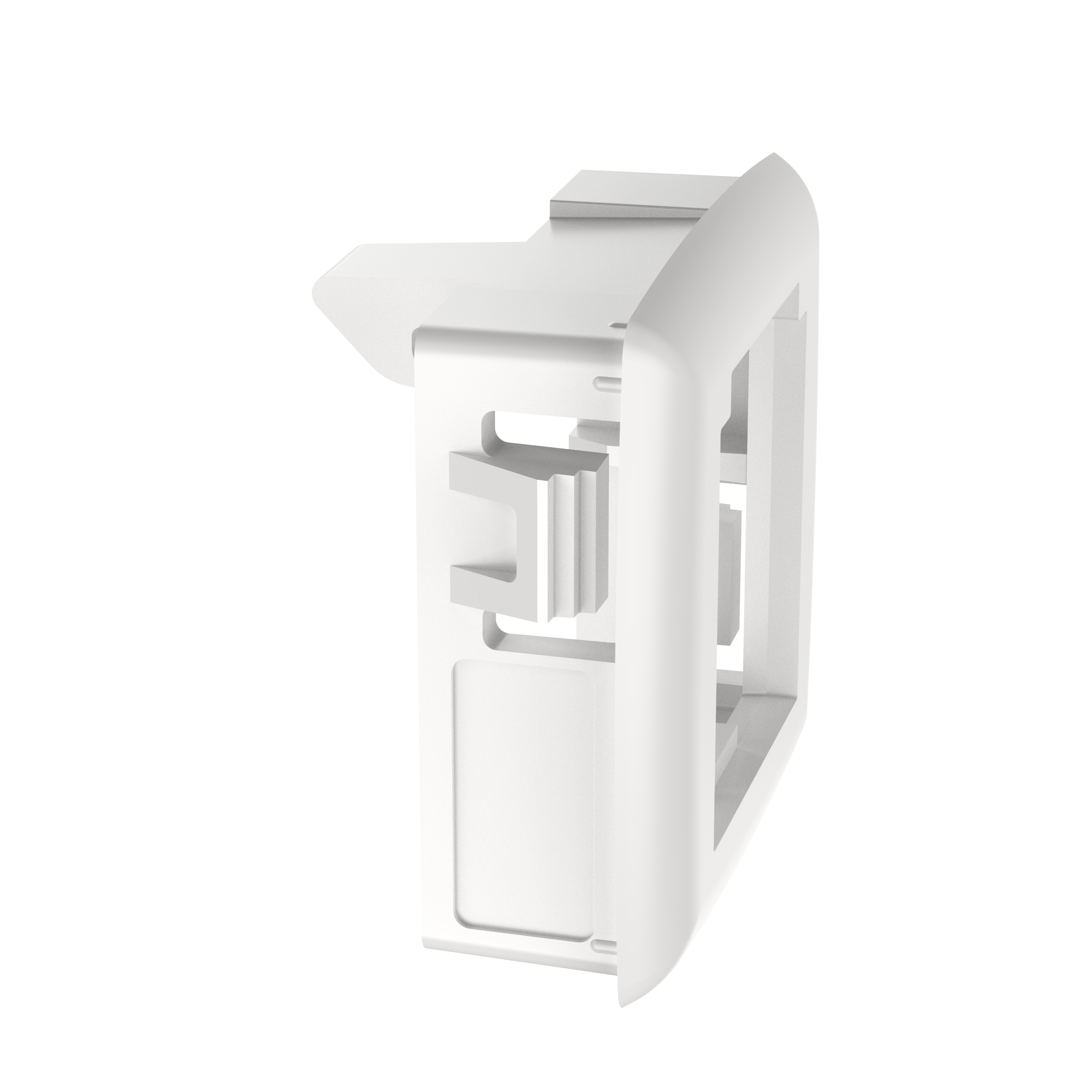 Mini-Com® Adapter, 1 Port, White