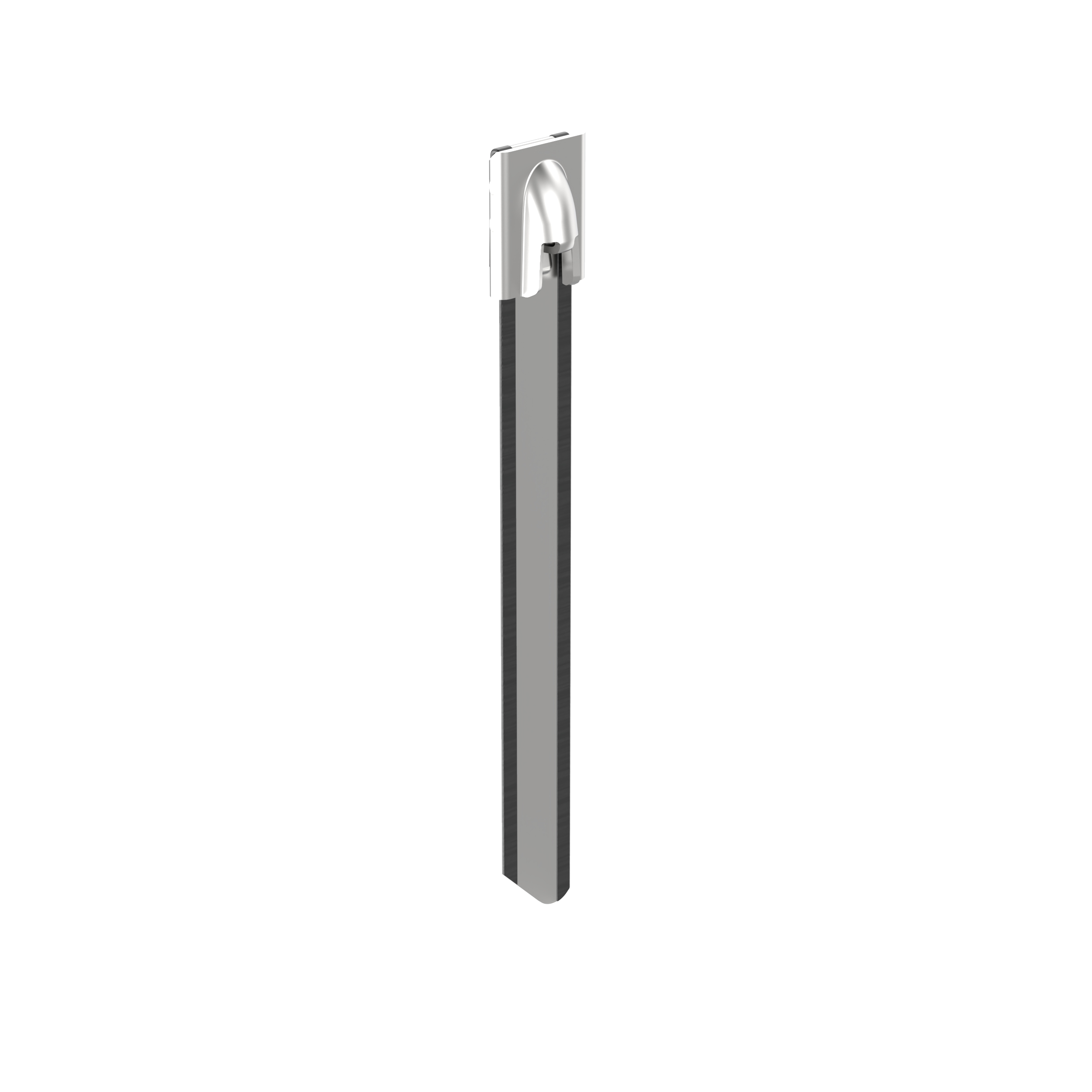 Kablo Bağı, PA 11 Kaplı Paslanmaz Çelik 316, Siyah, 254x8.1mm, 50'li Paket