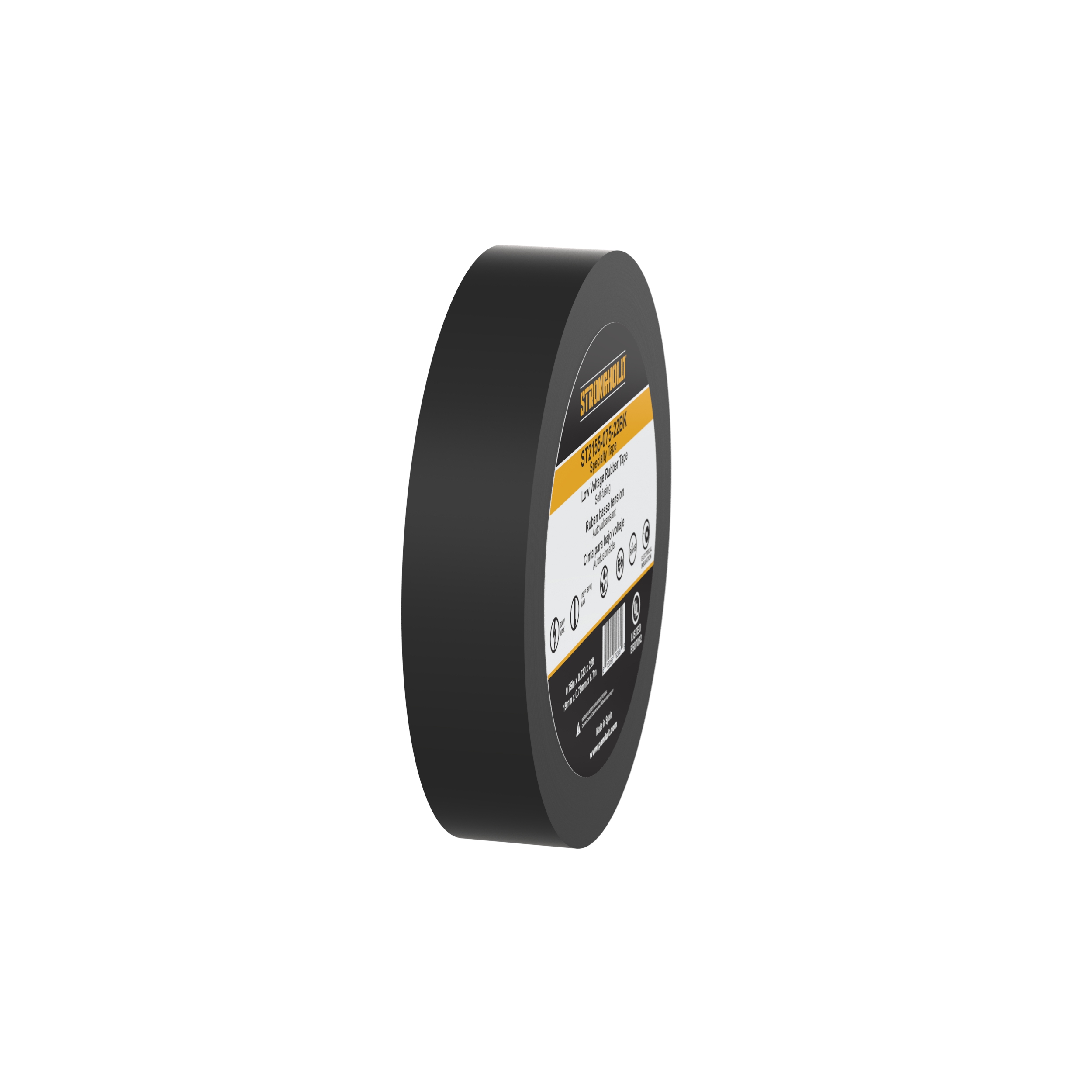 Specialty, Black, EPDM,Mid Grade Rubber Splicing Linered,