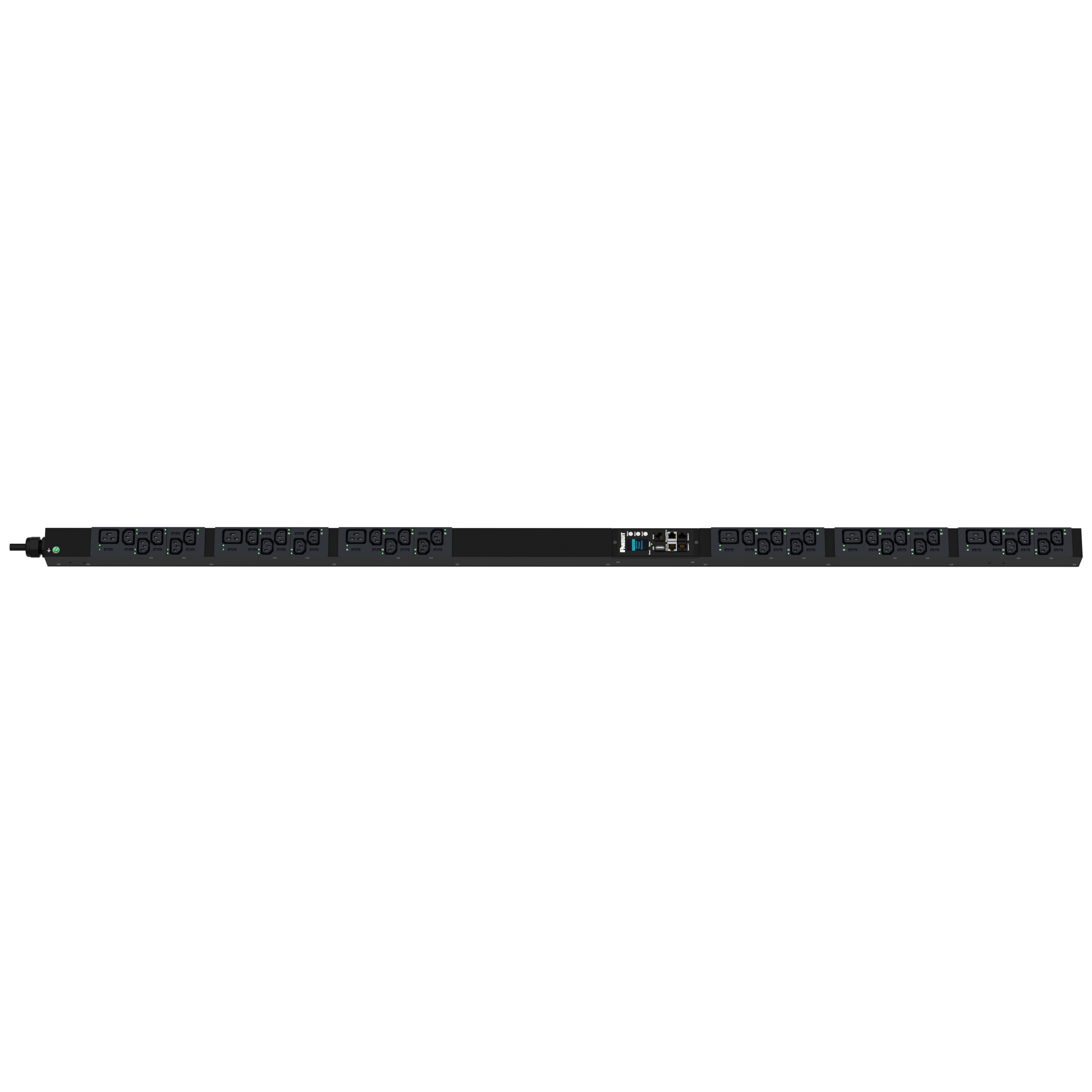 G6 MS PDU, 16AMP, (30)C13, (6)C19, IEC 60309 3P+N+E 6 saat