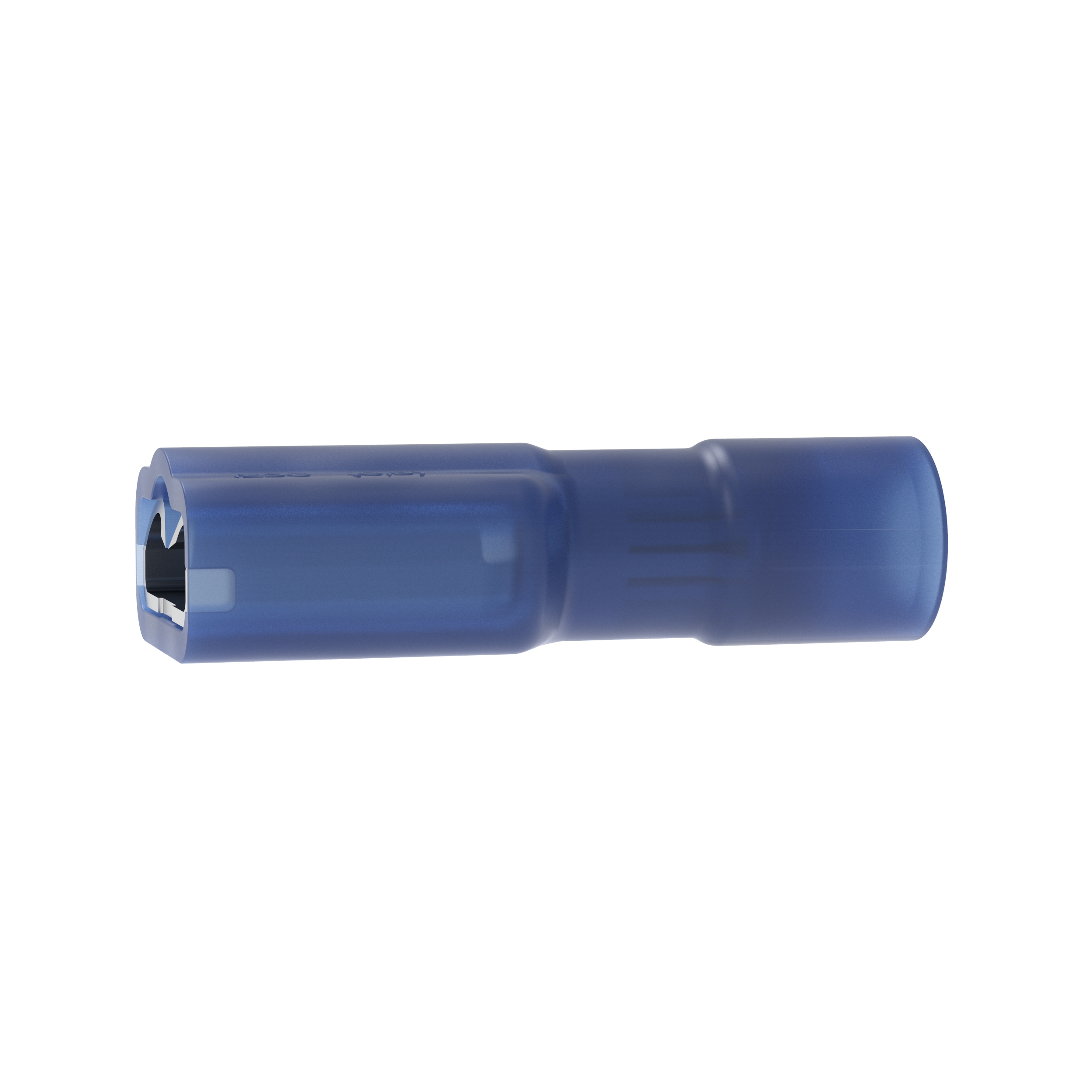 Kesici Terminal, Mavi, 1.5-2.5mm² Kablo, 6.3 x 0.8 mm Levha, 100'lü Paket