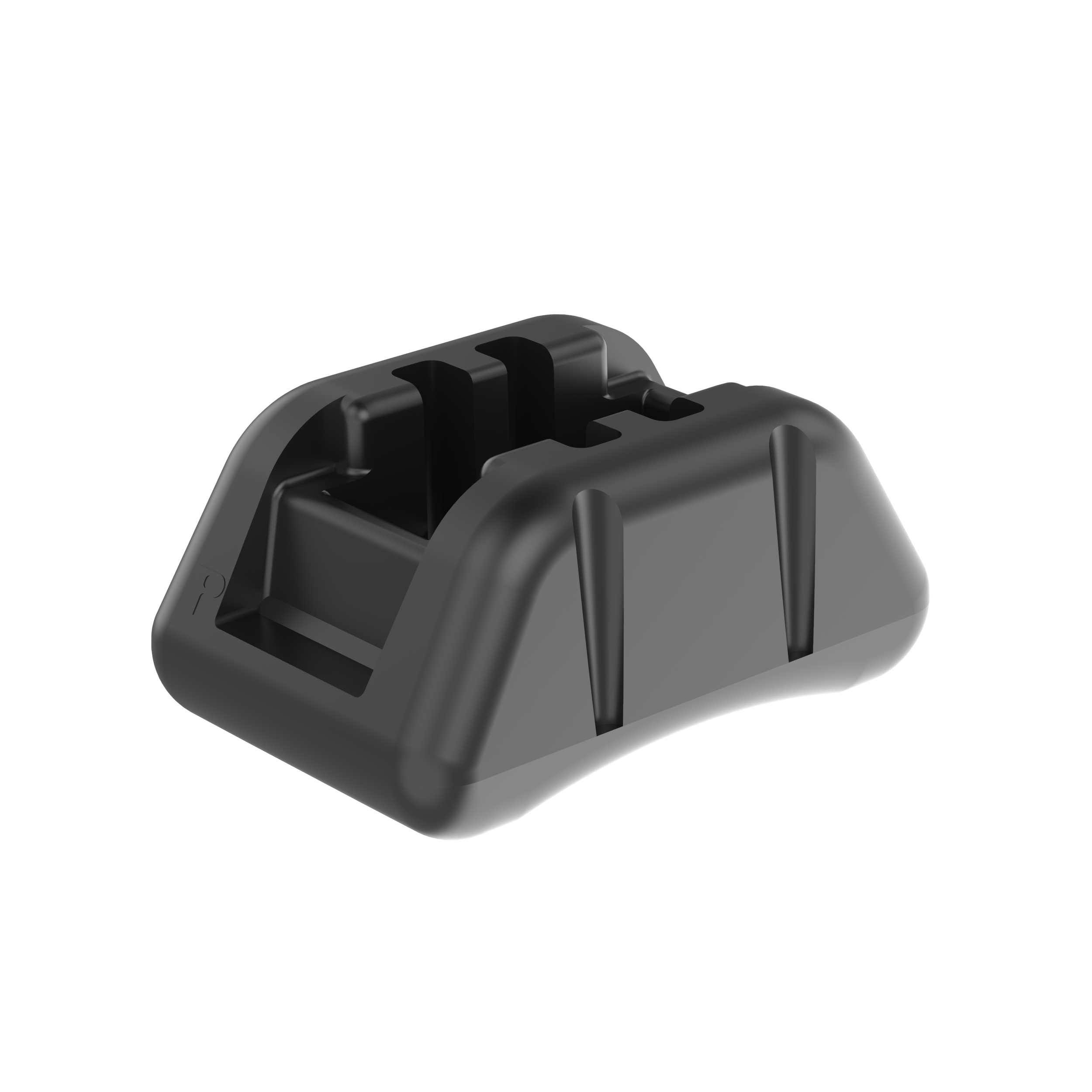 Dura-Ty Kablo Bağı Başları, Siyah, Asetal, UV, 20.9mm, 25'li Paket