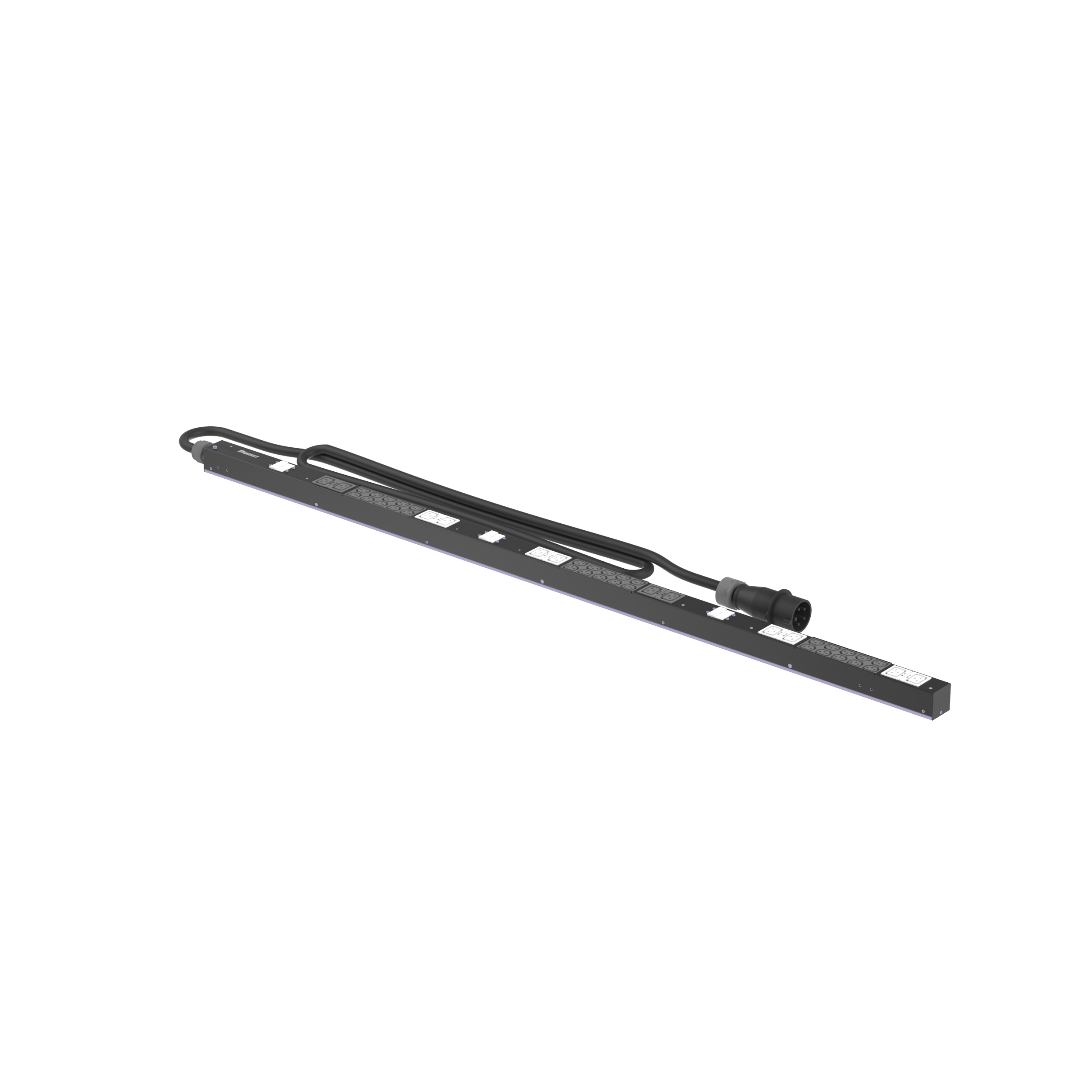 Temel Güç Dağıtım Birimi, 32AMP, 400 V, (30)C13, (12)C19, (IP44)