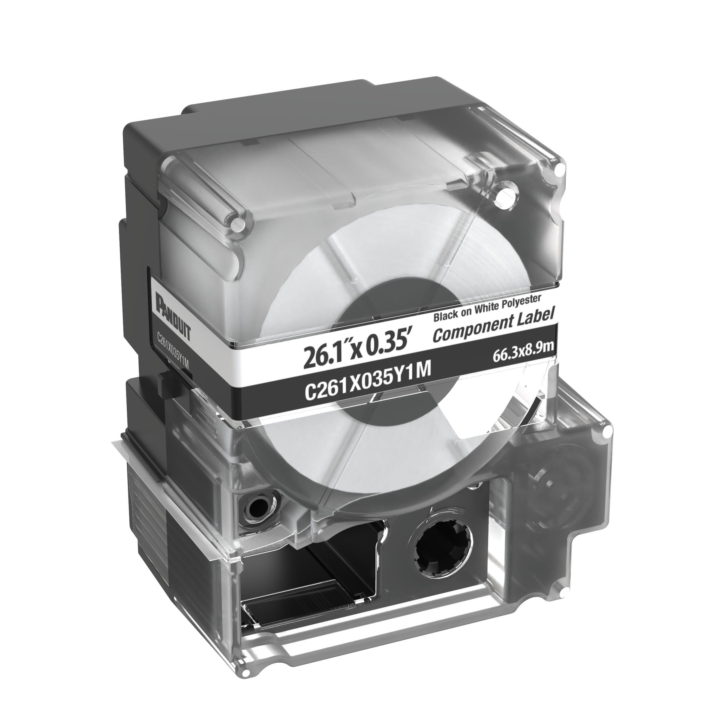 PXE Non-Adhesive Polyester Network Component Label Cassette